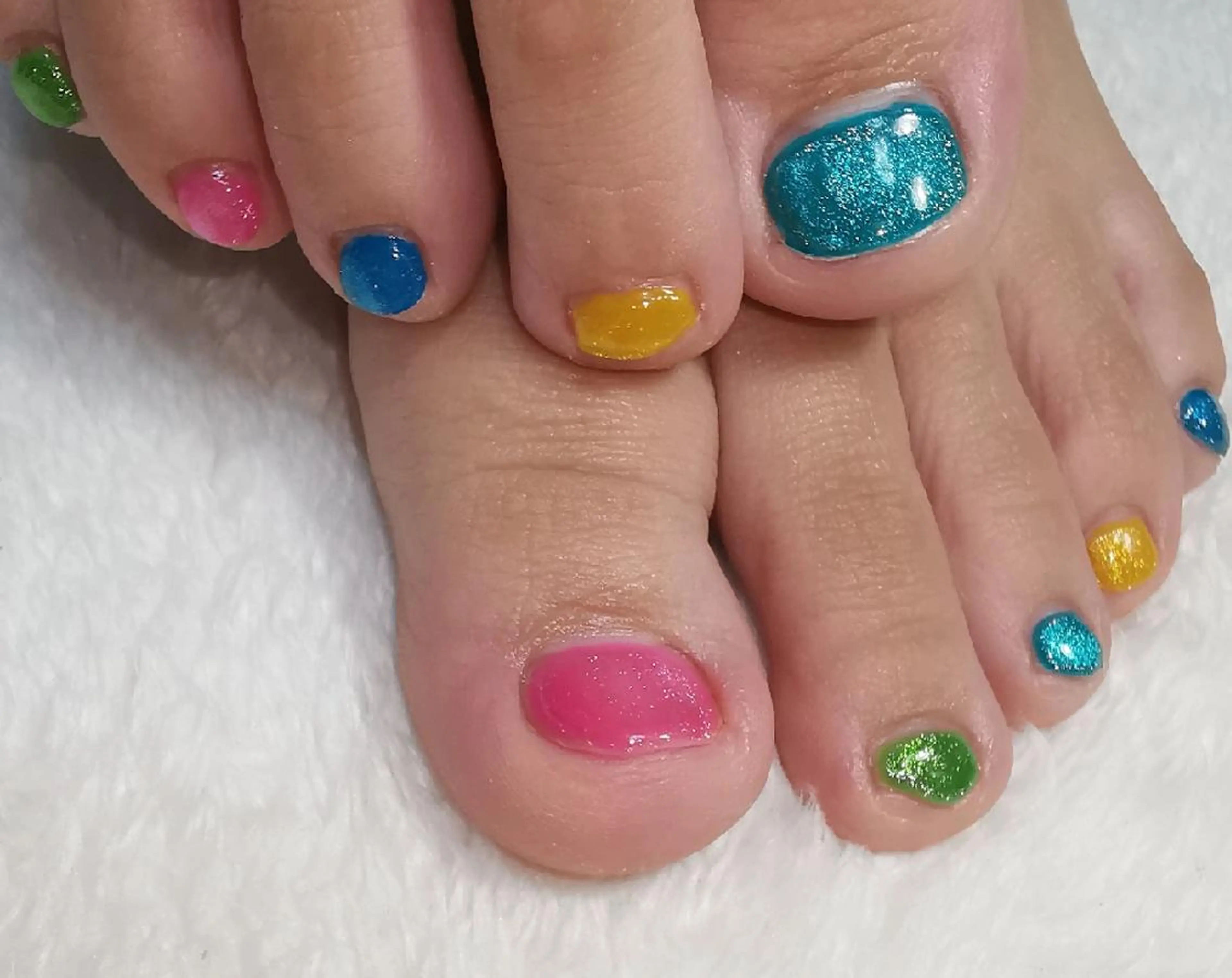 ネイル マグネットネイル フットネイル reve あやののネイルデザイン