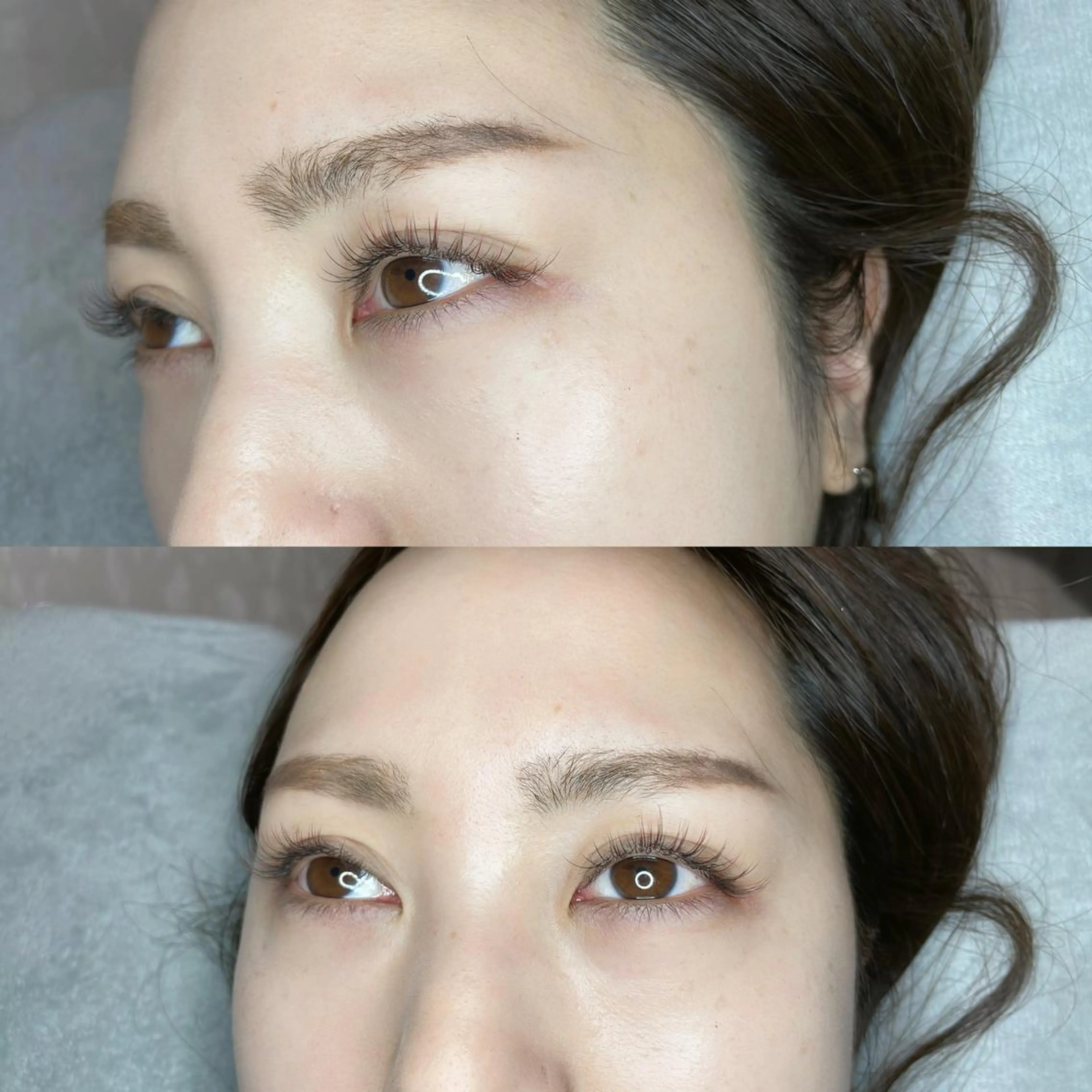 マツエク・マツパ フラットラッシュ Aranasalon Kasumi🌸のマツエク・マツパデザイン