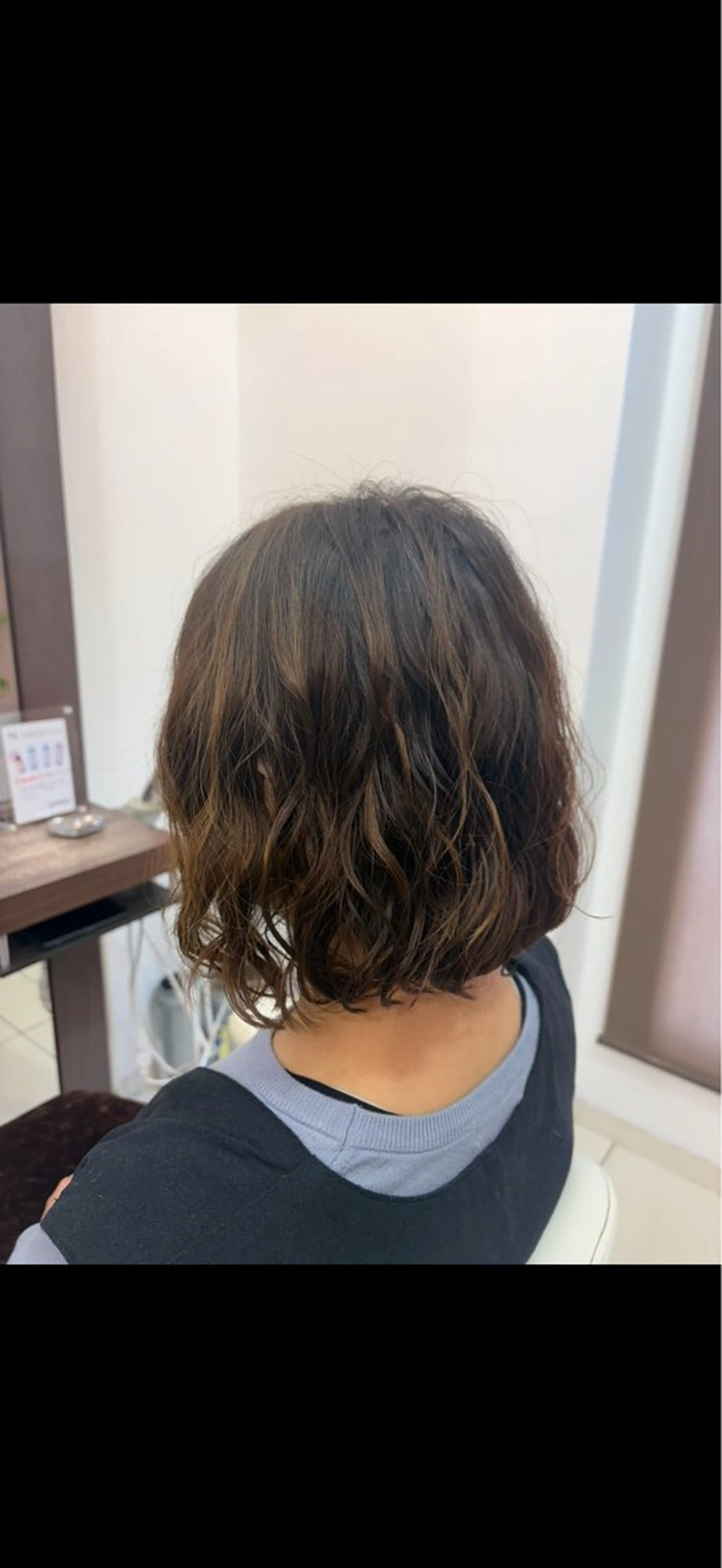 パーマ パーマ バウハウスヘア ひなのヘアスタイル