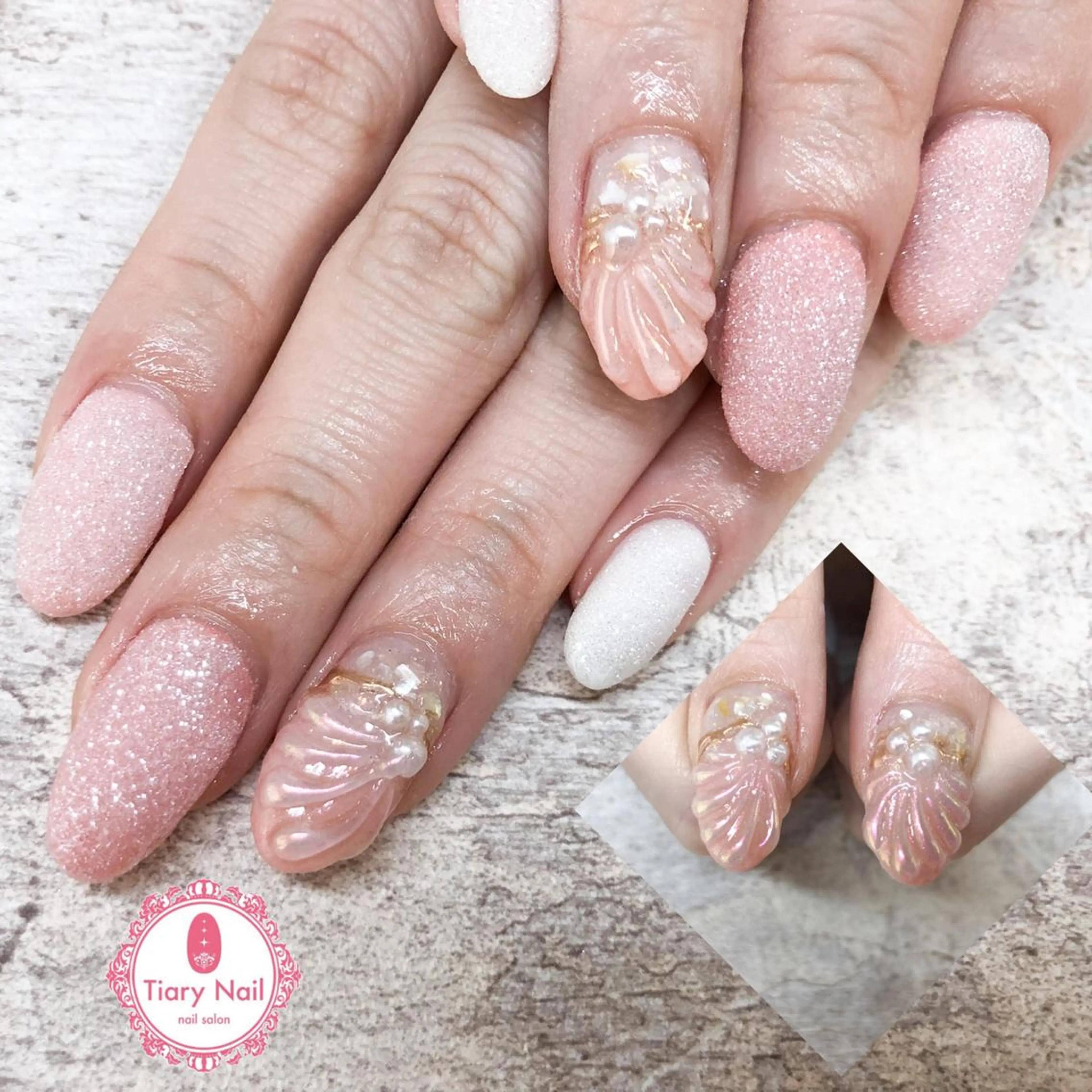 ネイル tiarynail K K🐼のネイルデザイン