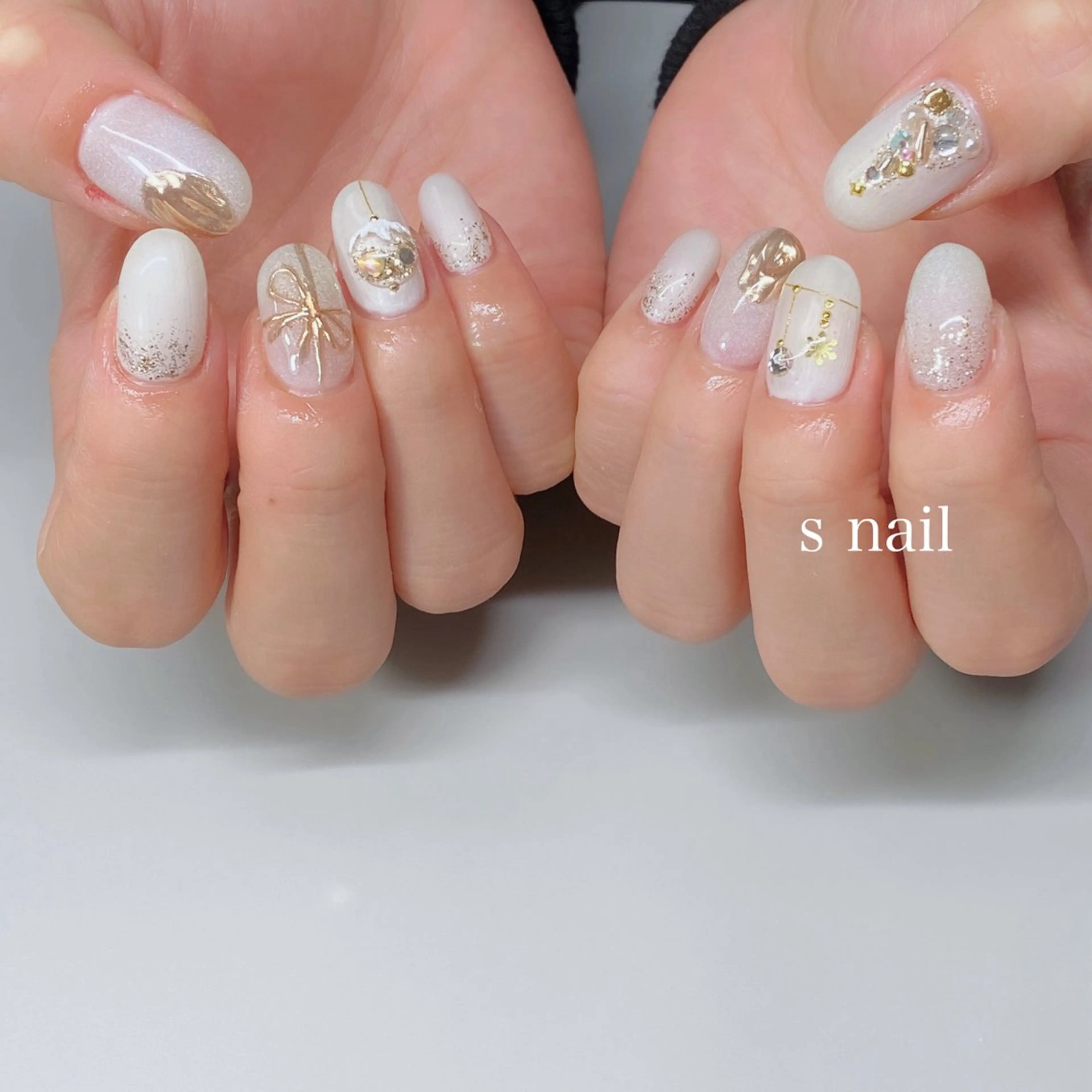ネイル アートネイル ハンドネイル s nail さとよしみゆきのネイルデザイン