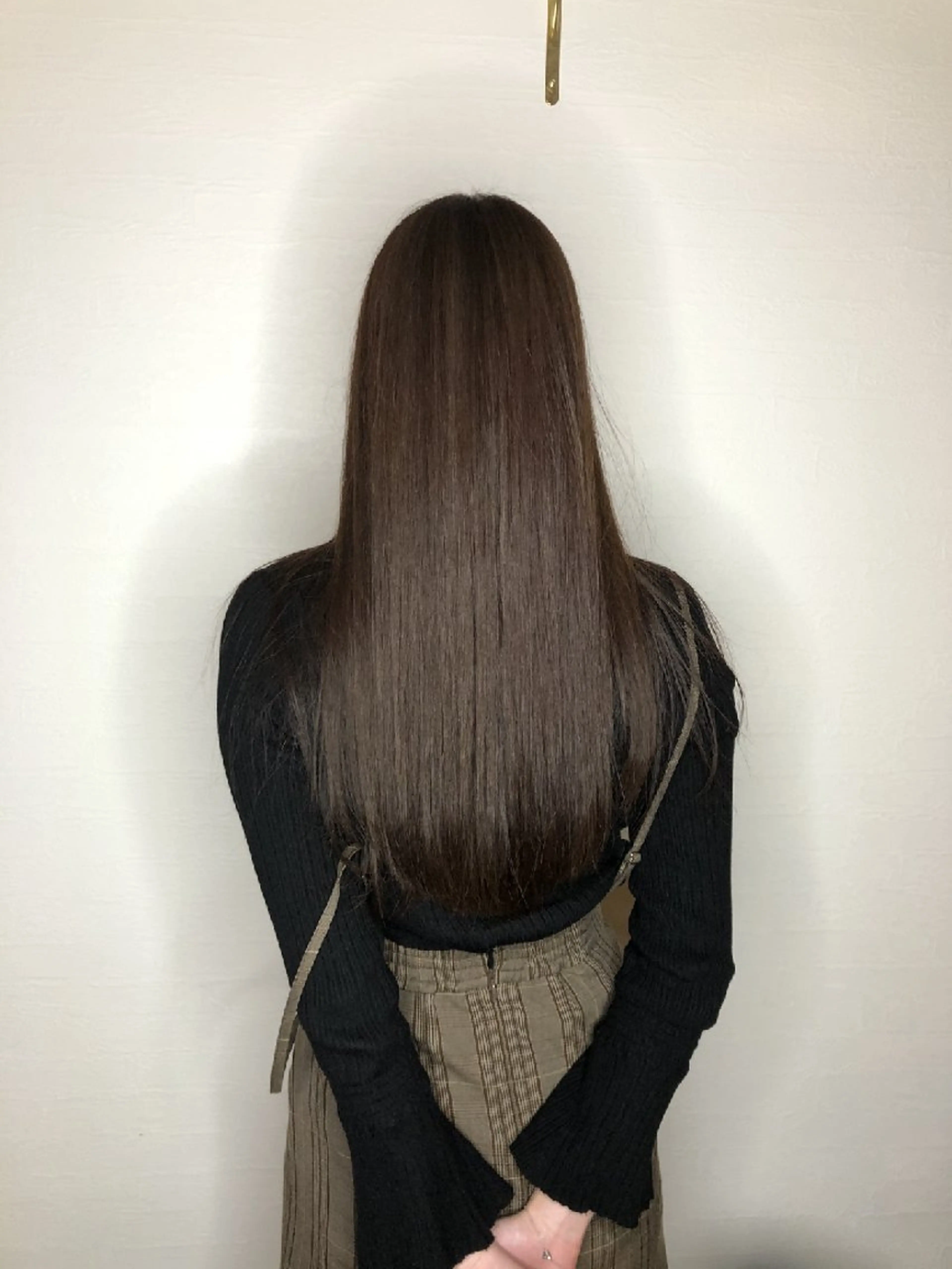 ロング パーマ 髪質改善ストレート/ kurachiのヘアスタイル