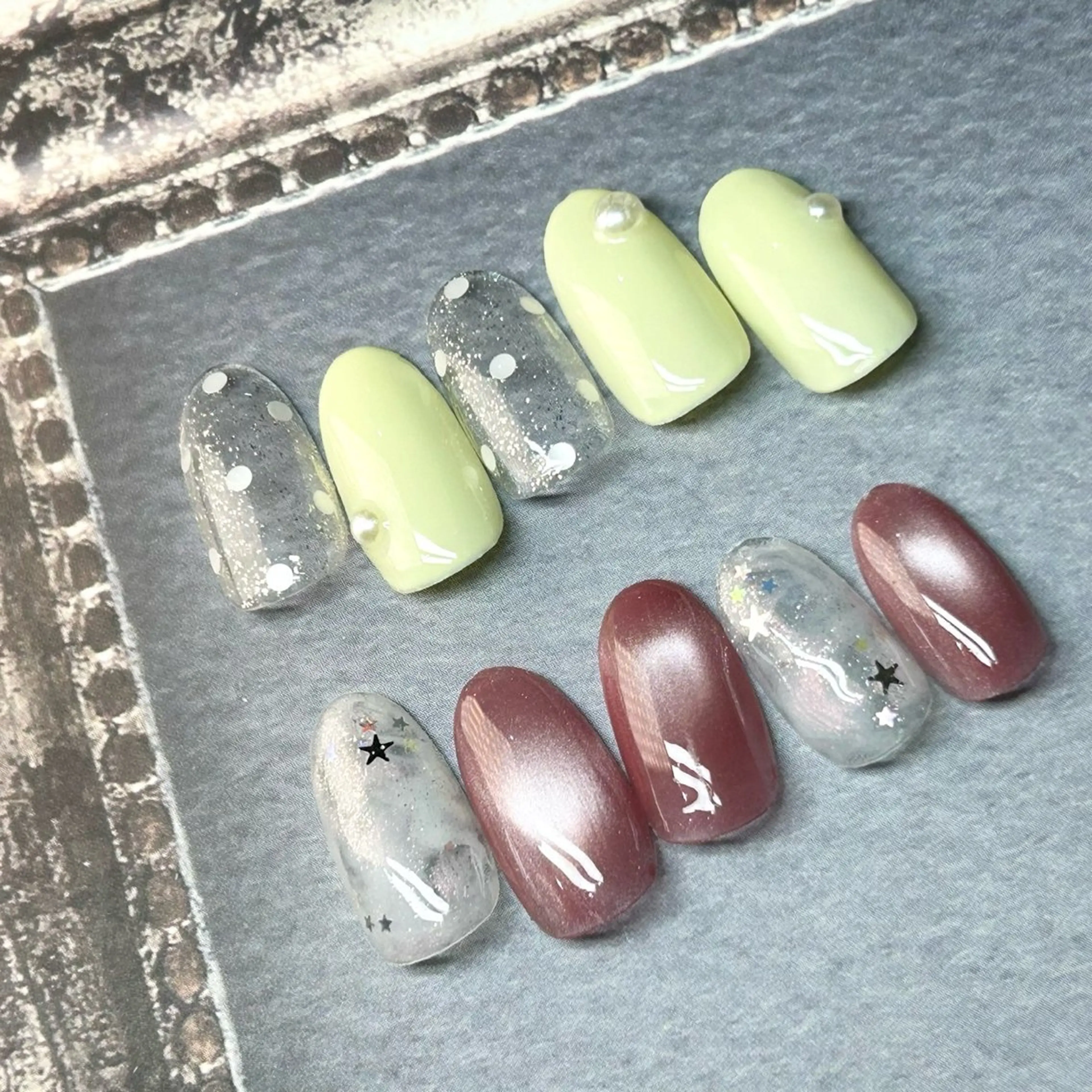 ネイル シエルズビューティー モデル募集のネイルデザイン