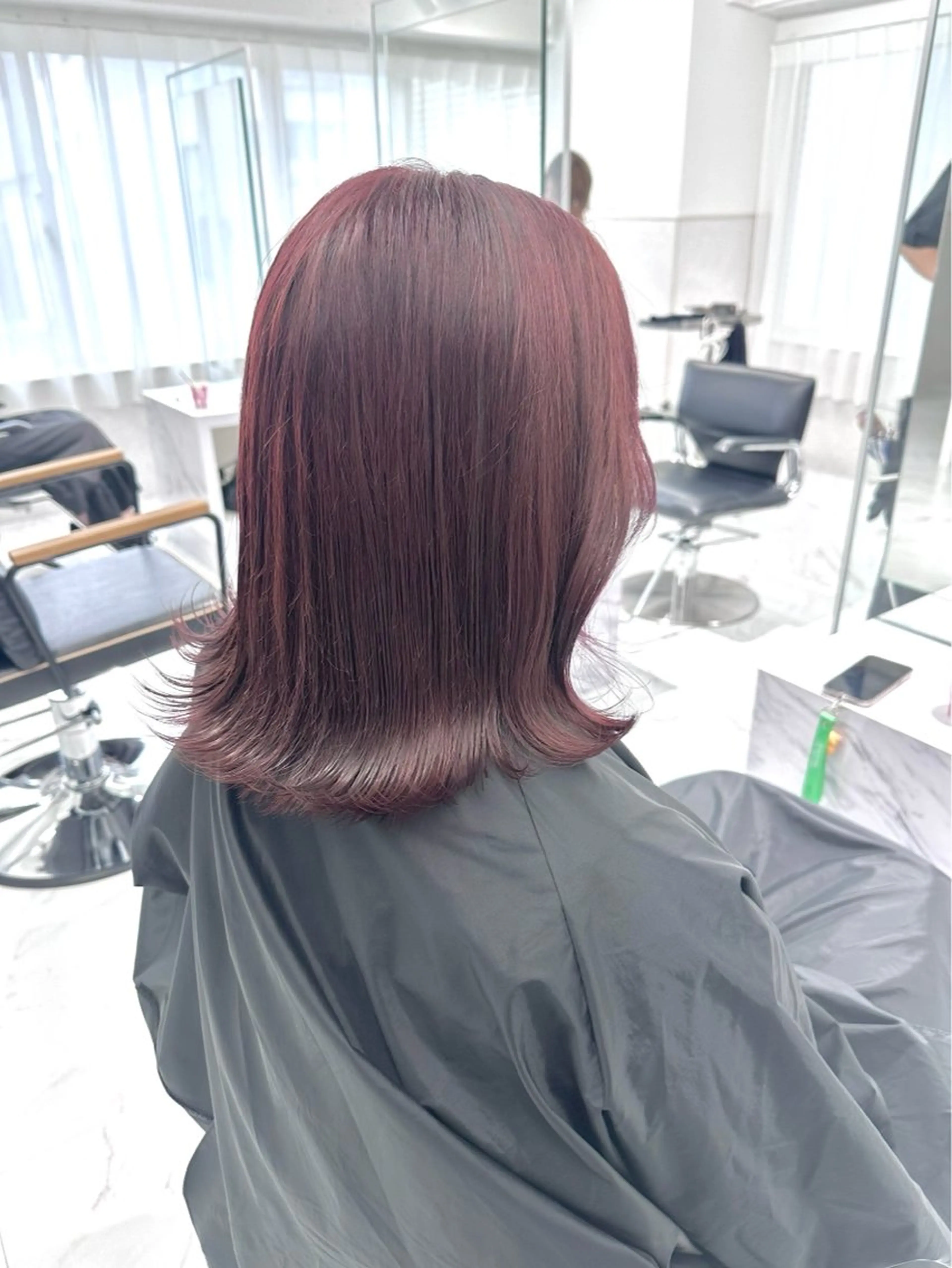 ロング カラー ヘアカラー cocoro /ボブ/艶カラーのヘアスタイル