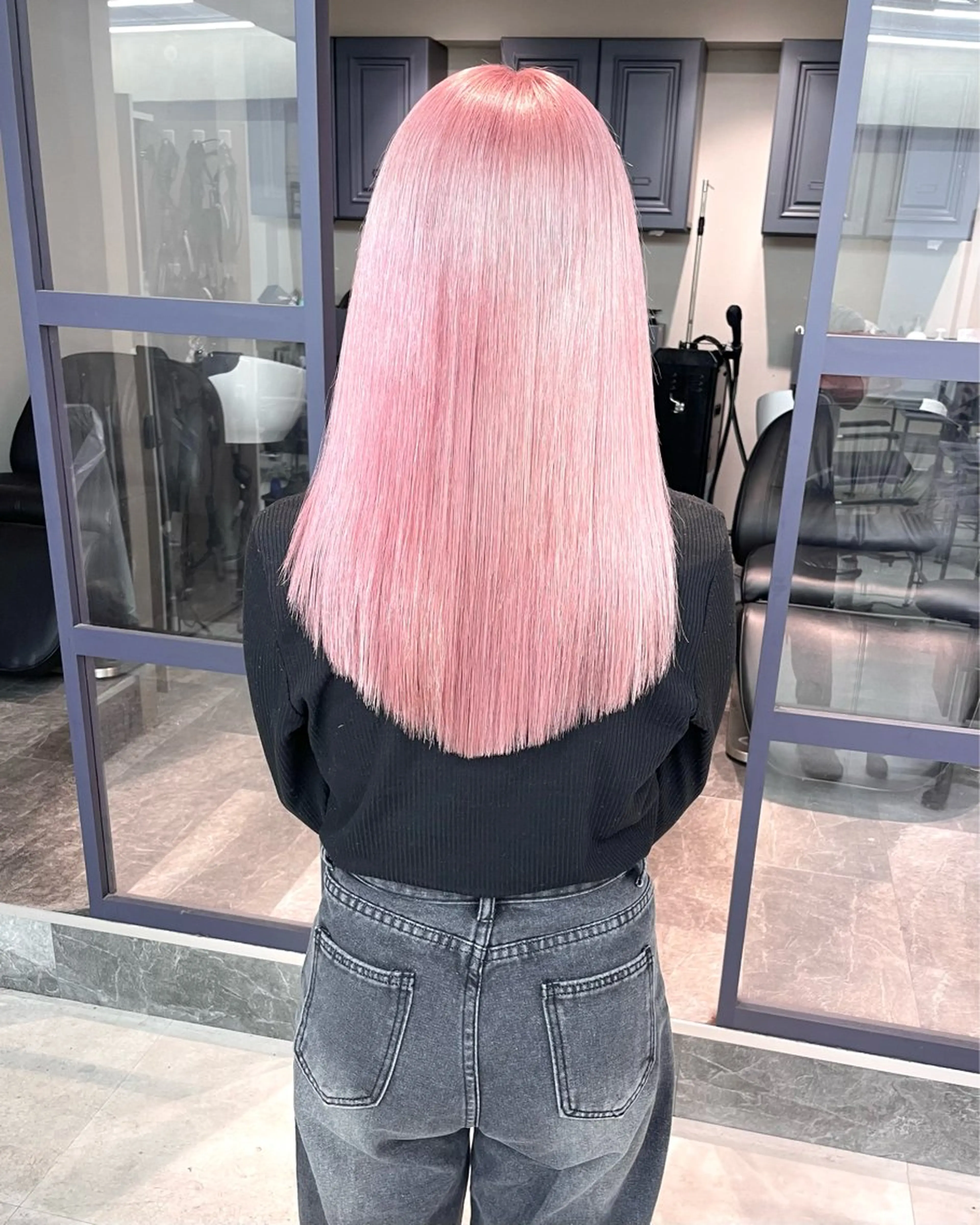 ロング カラー ヘアカラー トリートメント 奥山義進/大宮 /ダブルカラーのヘアスタイル