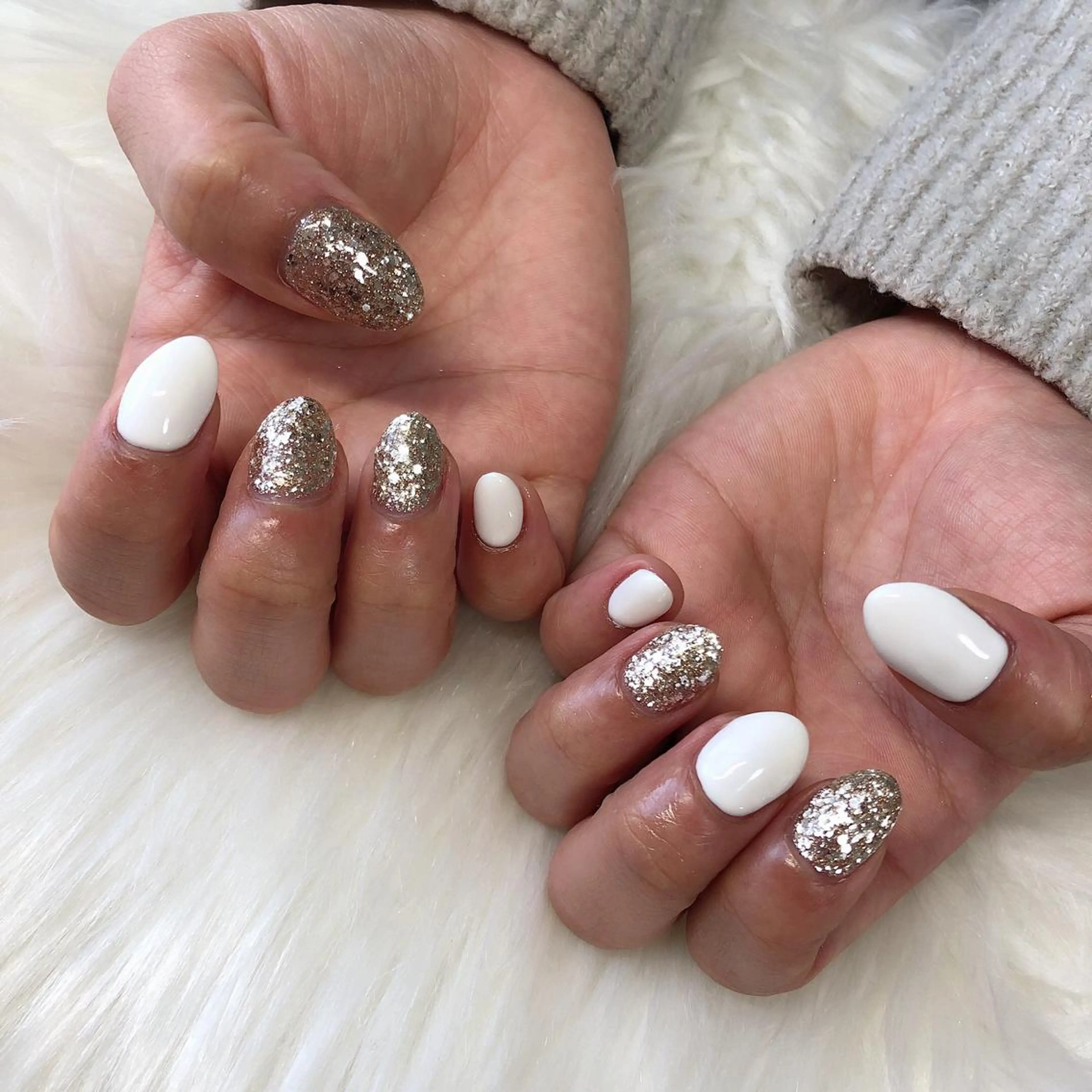 ネイル ハンドネイル 西岡 杏のネイルデザイン