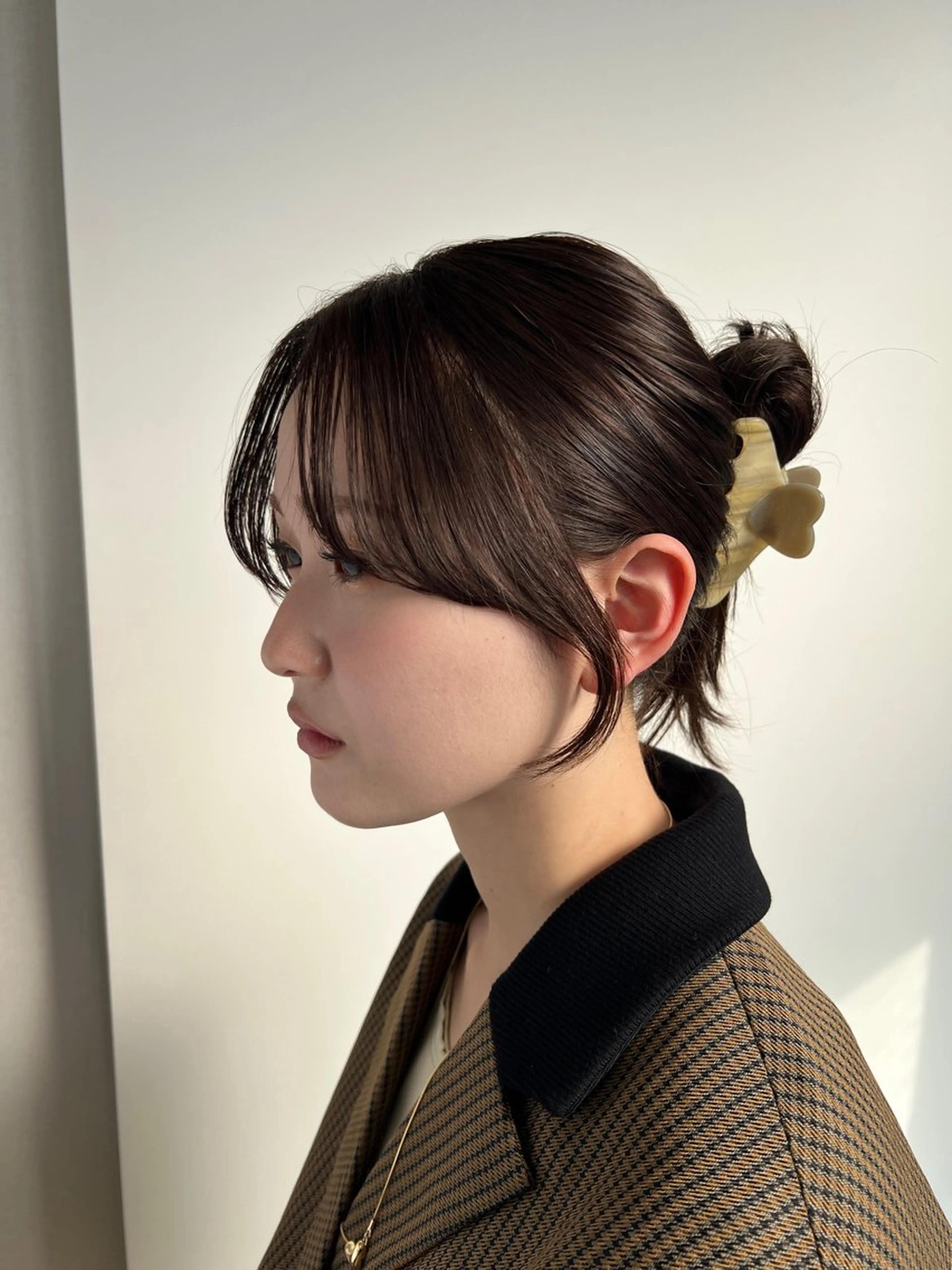 ミディアム LUVISM ボブ りきカットモデル募集のヘアスタイル