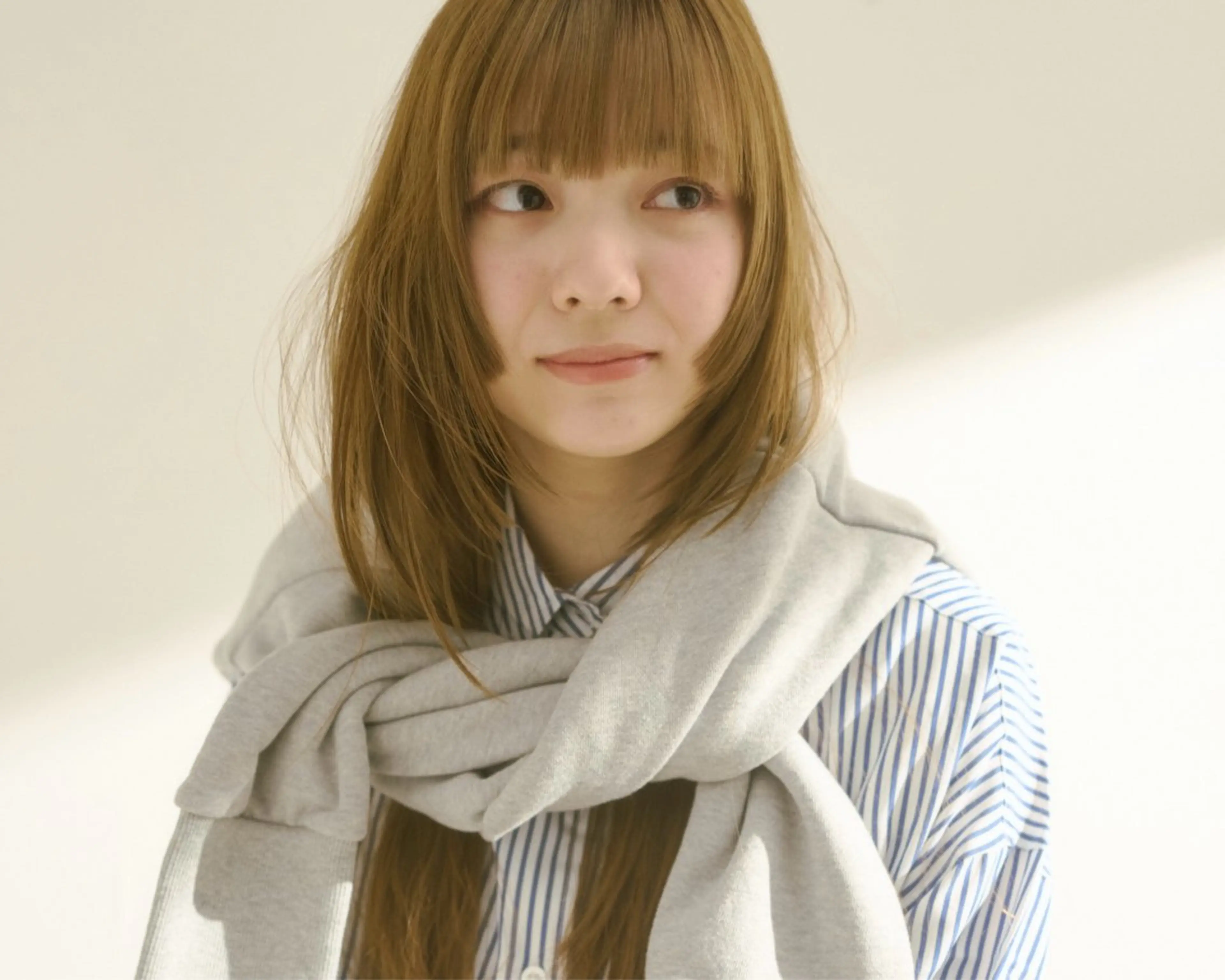 ミディアム カラー ウチダ ユウヤのヘアスタイル