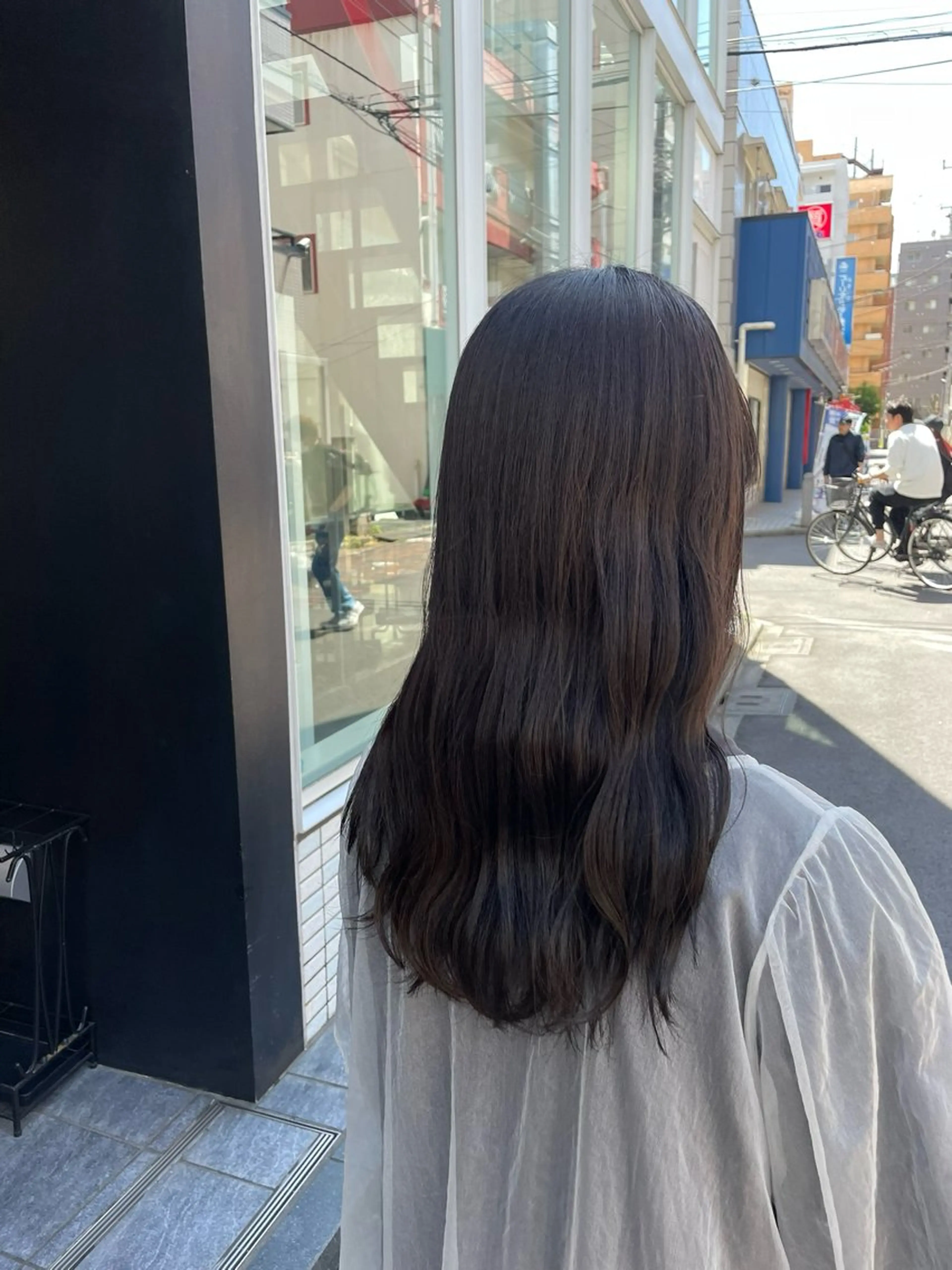 前髪カット・オーガニックカラー🍃の写真
