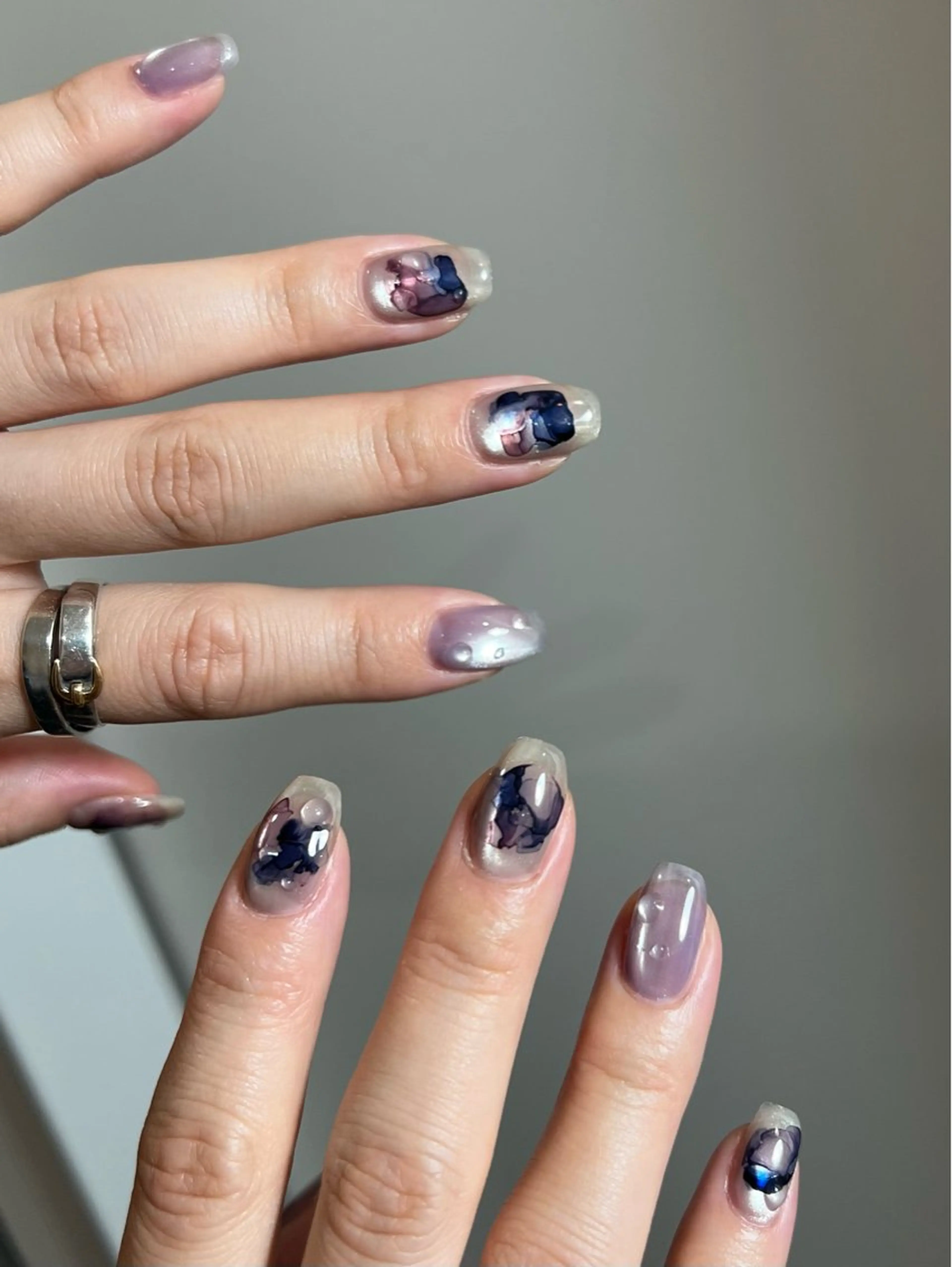 ネイル マグネットネイル ハンドネイル nr. nayuのネイルデザイン