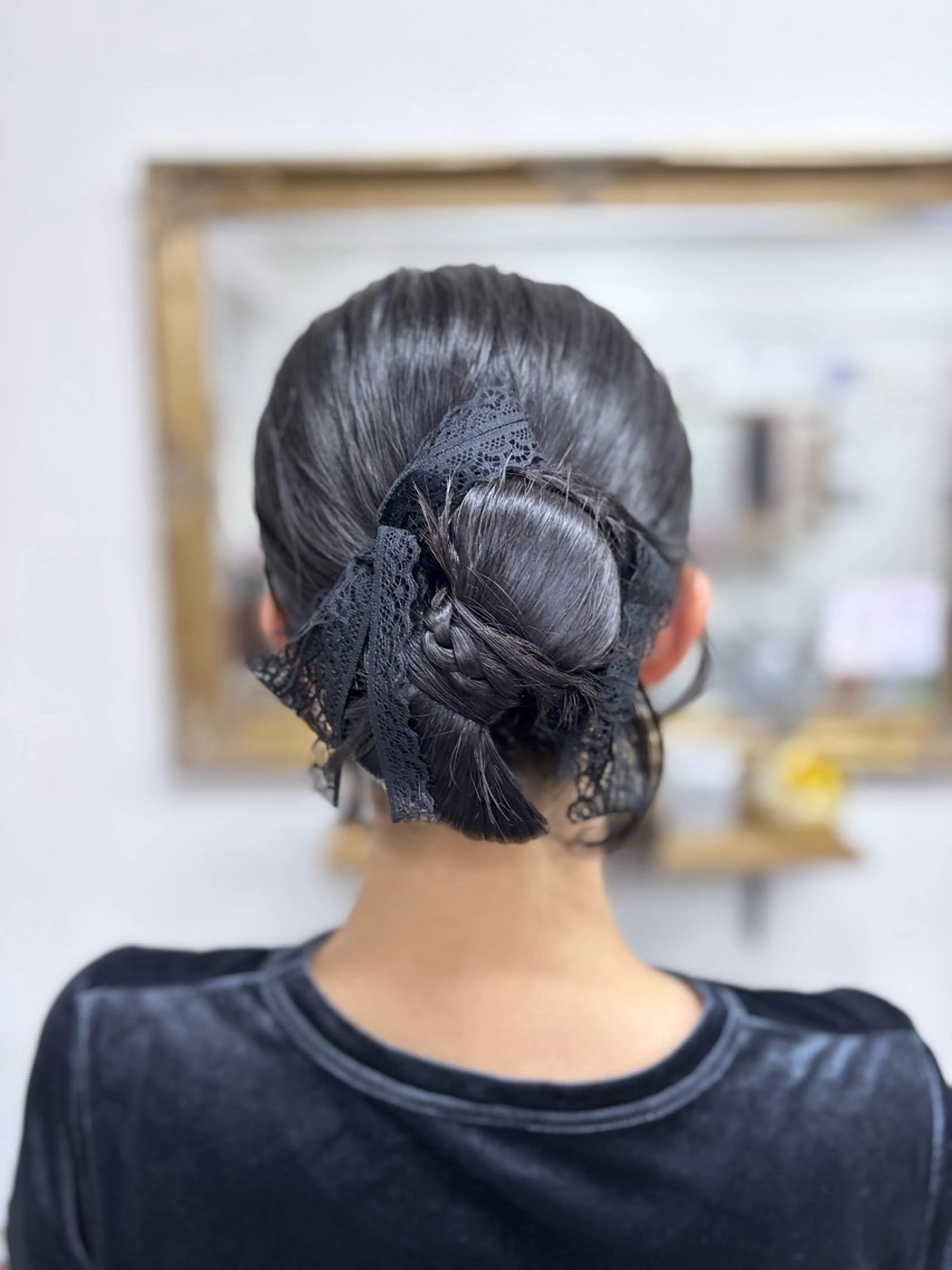 セミロング ヘアアレンジ ⭐︎moe 【ヘアメイク🧸】のヘアスタイル