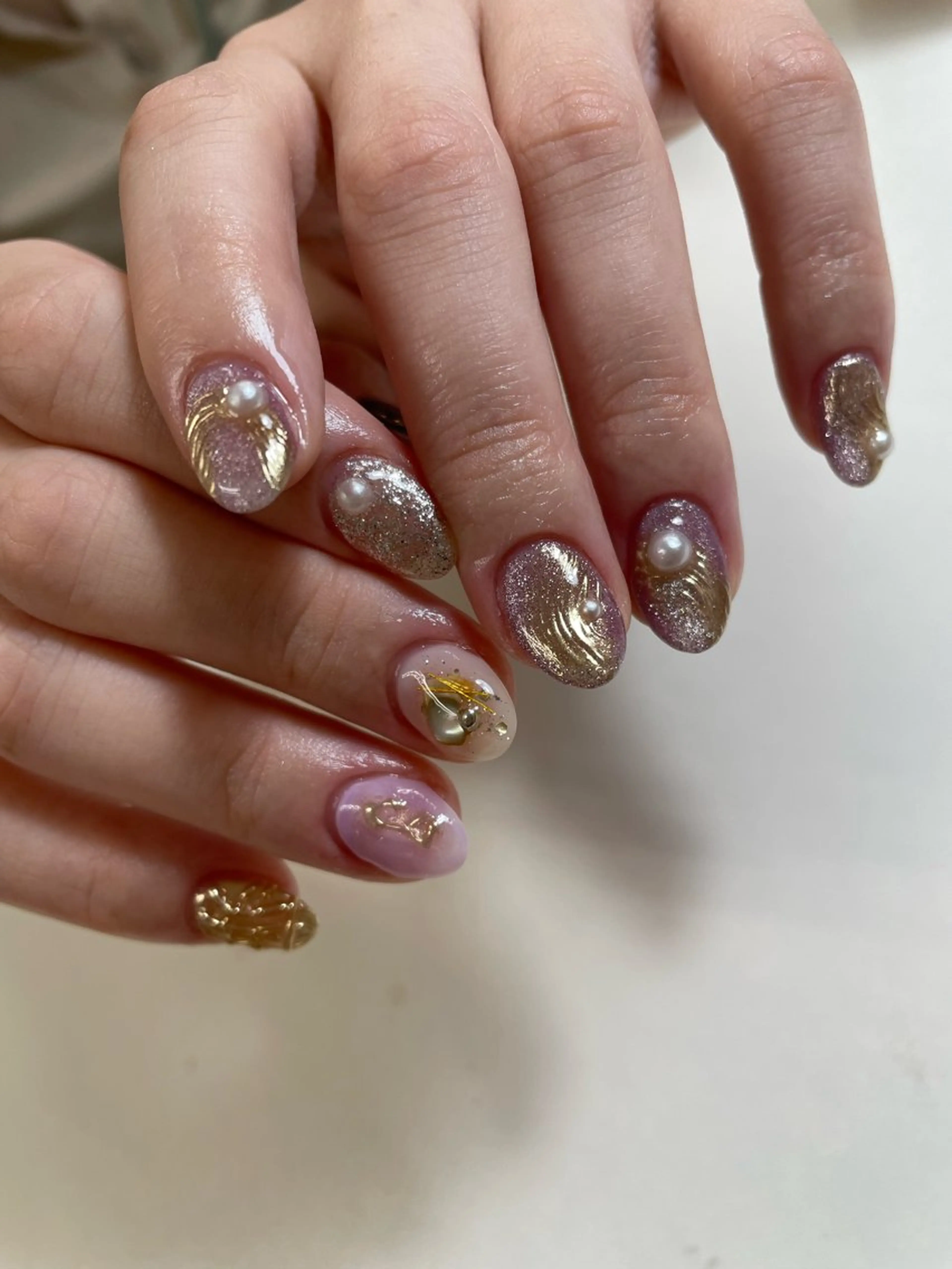 ネイル ハンドネイル フットネイル 🌕akuri🌖 渋谷/nuanceのネイルデザイン