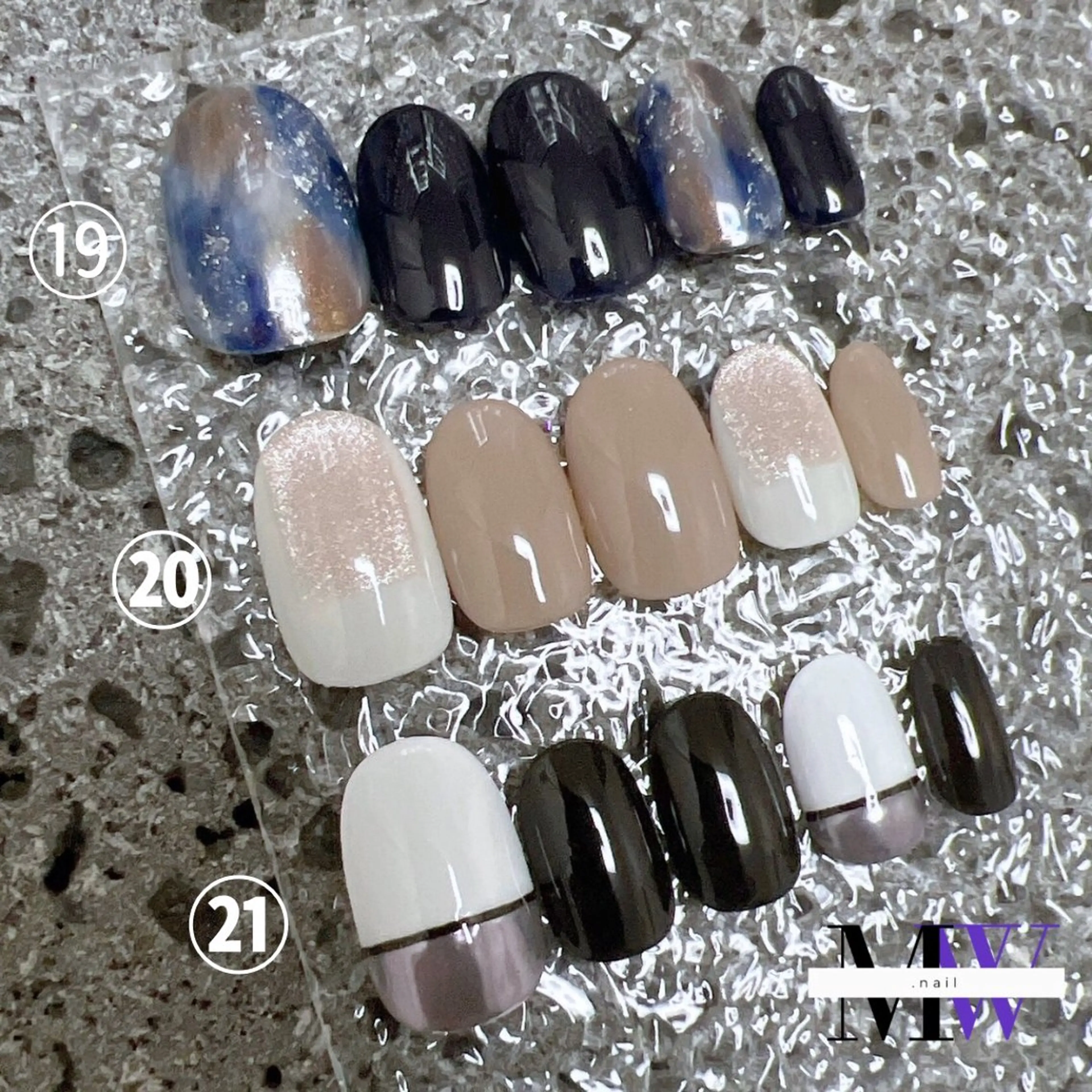 ネイル アートネイル MW .nailのネイルデザイン