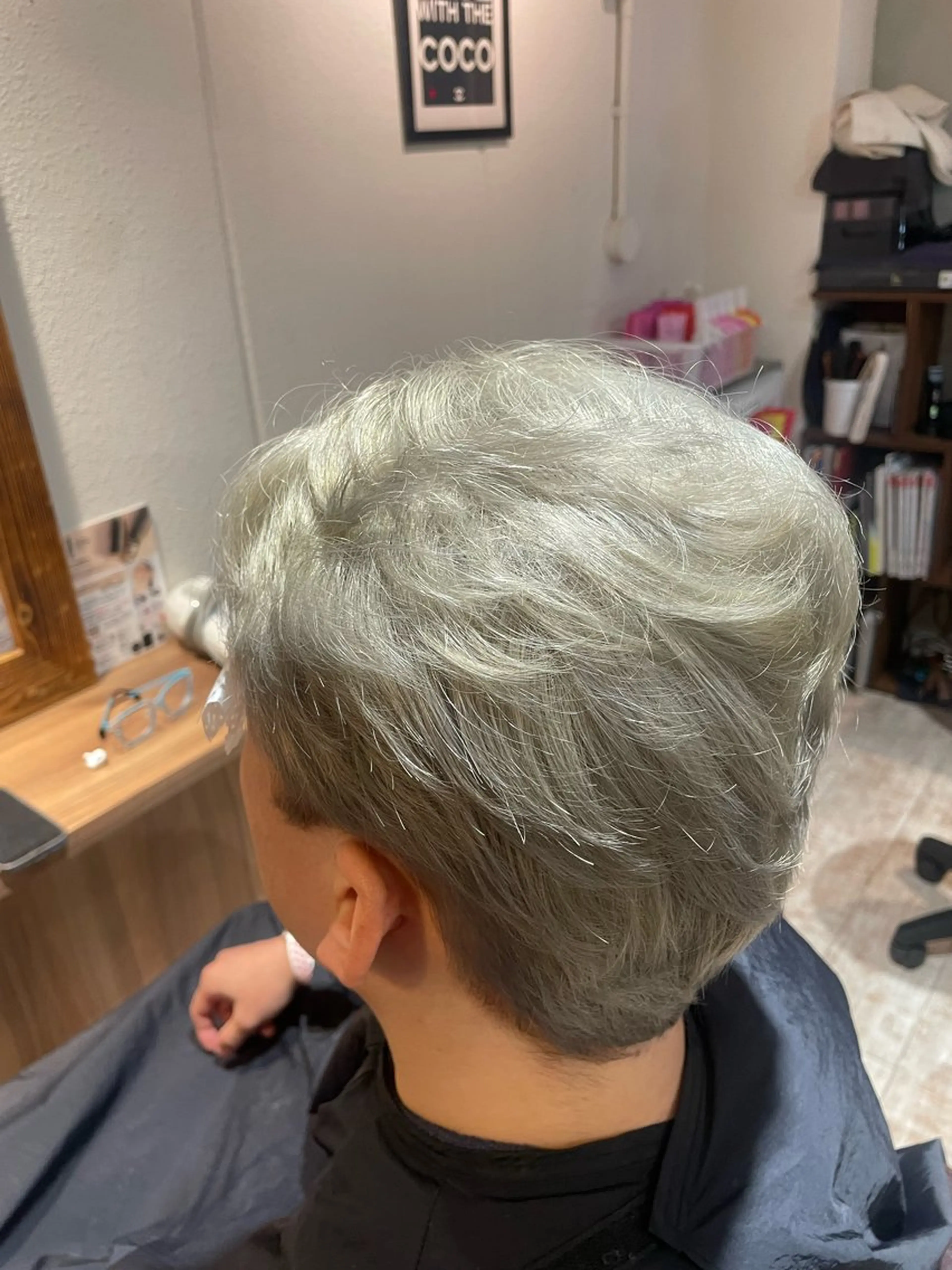ショート カラー メンズ ✨美艶・髪質改善特化 ✨サロンHirokiのヘアスタイル