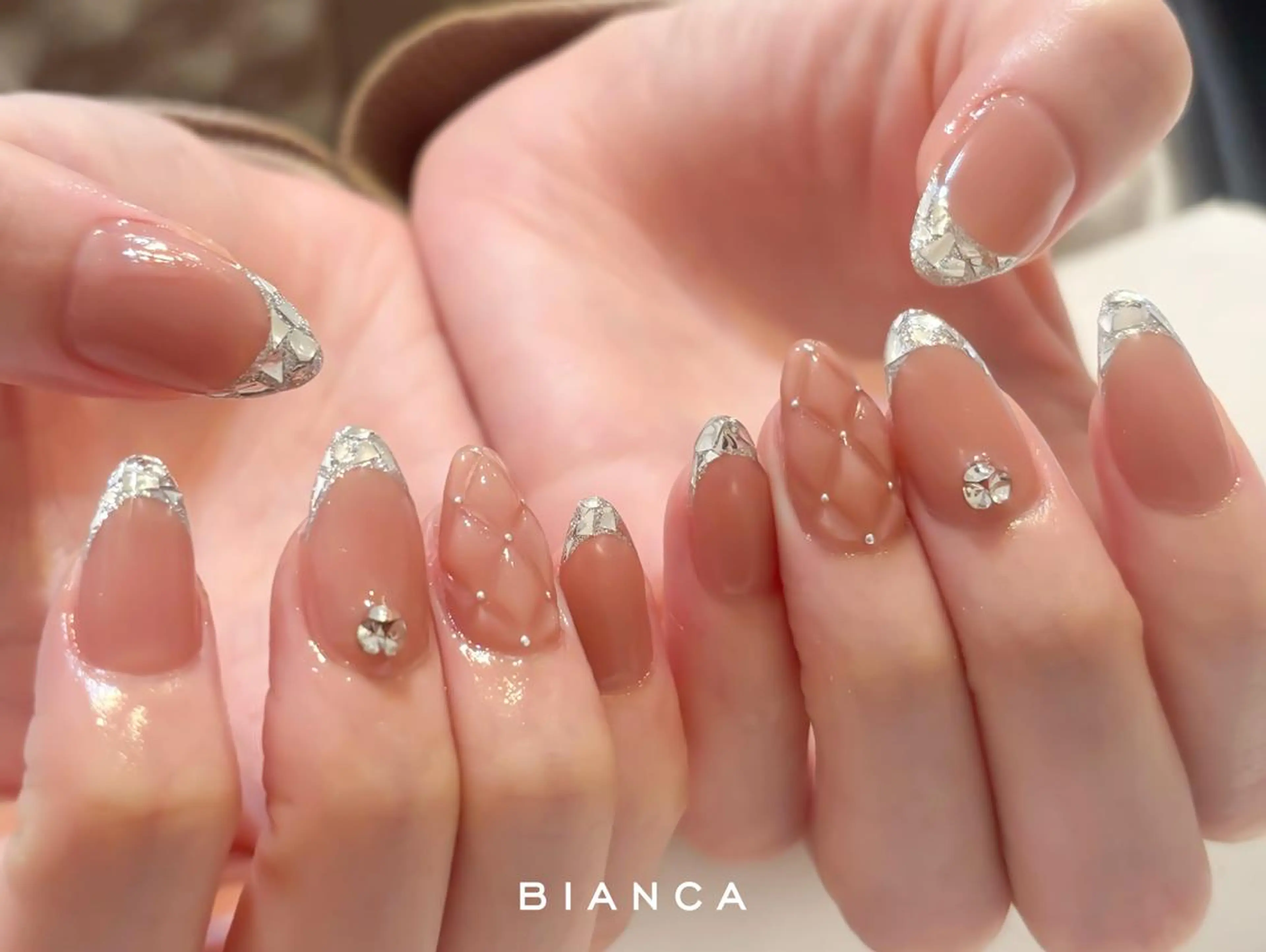 ハンド　【オフ無しの方】持ち込みデザインコースの写真