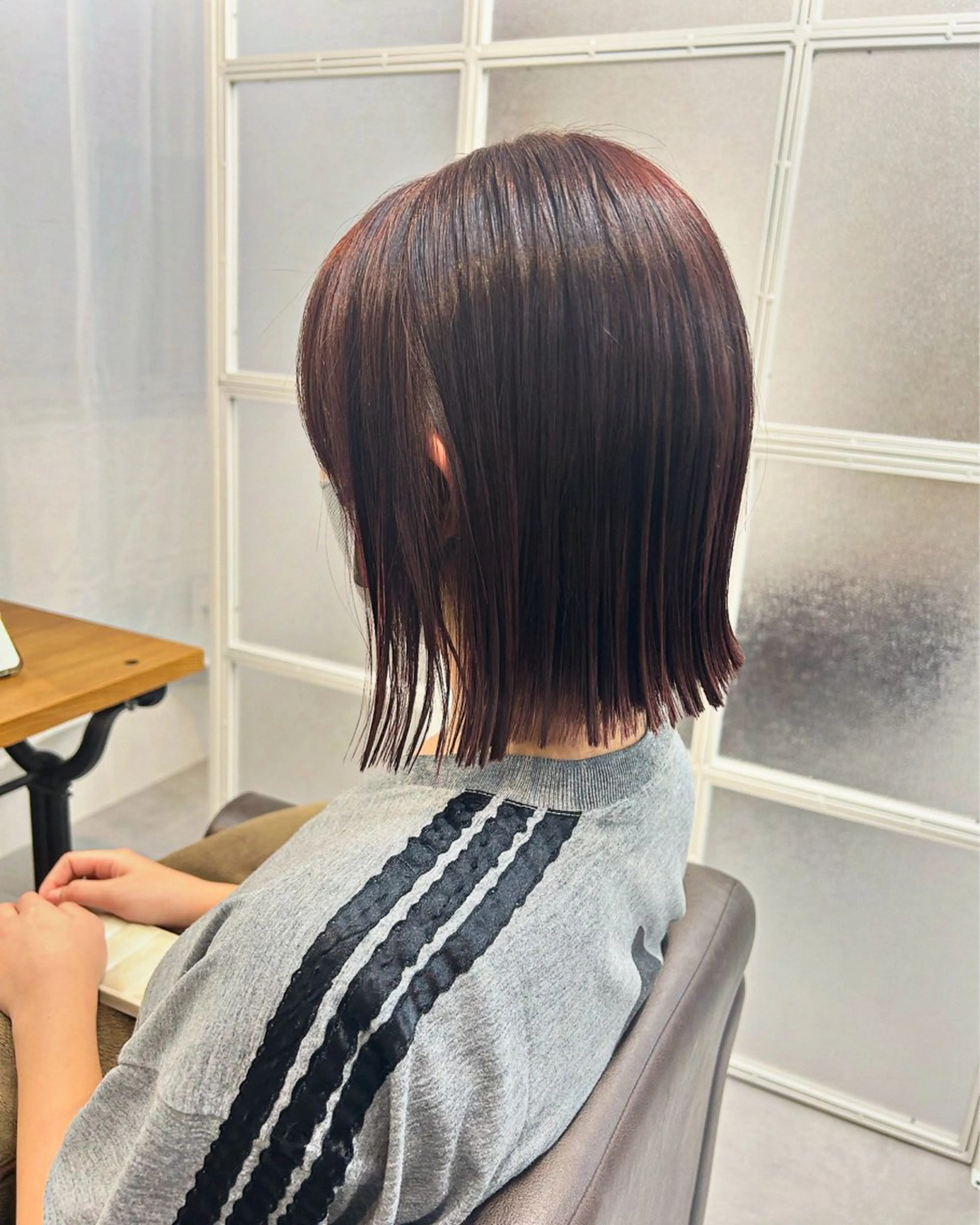 ミディアム カラー ヘアカラー トリートメント 後藤紗英/髪質改善 /オリーブベージュのヘアスタイル