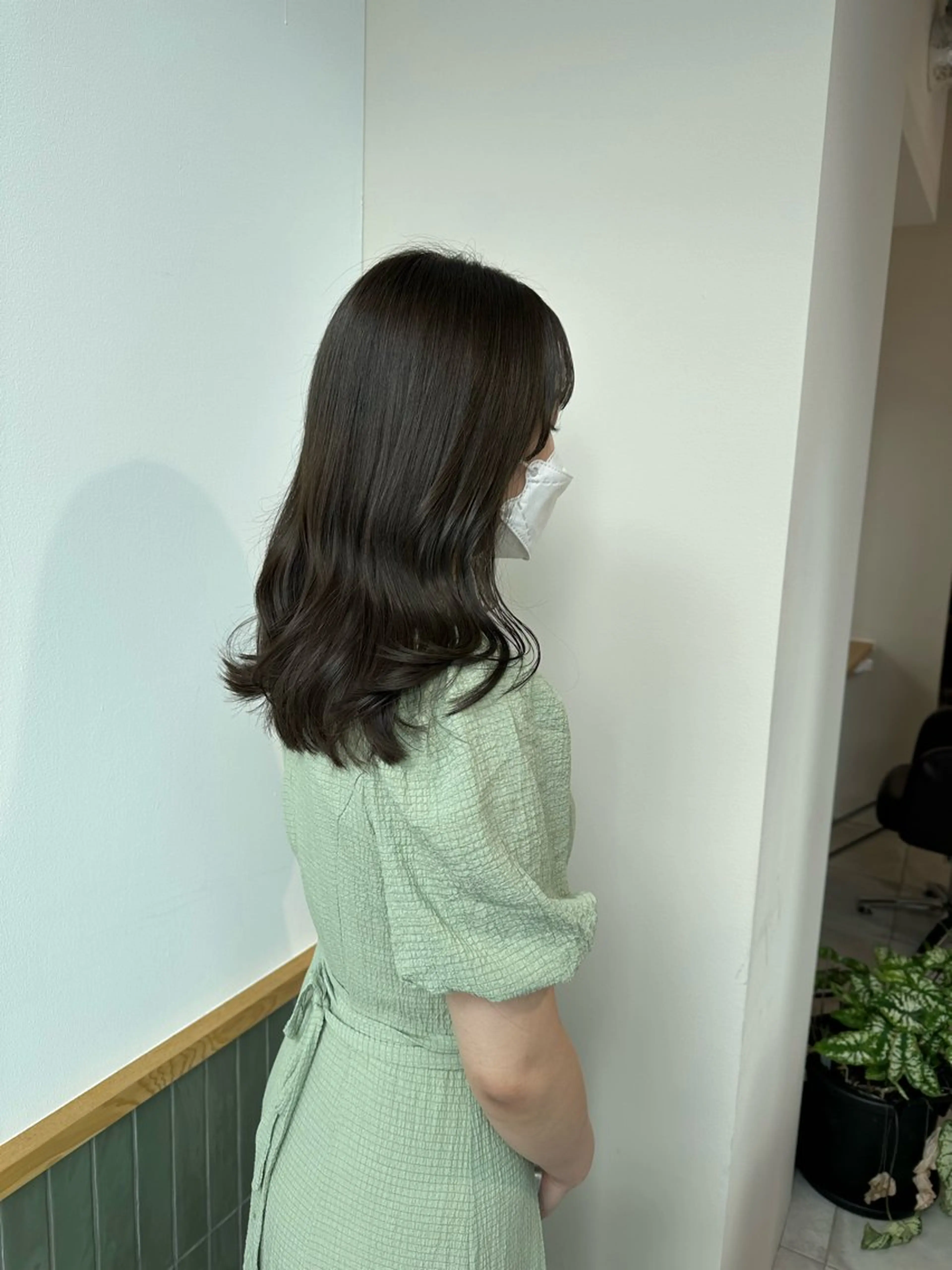 ミディアム カラー キッズ ヘアカラー トリートメント オトナヘア🌸 harukaのヘアスタイル