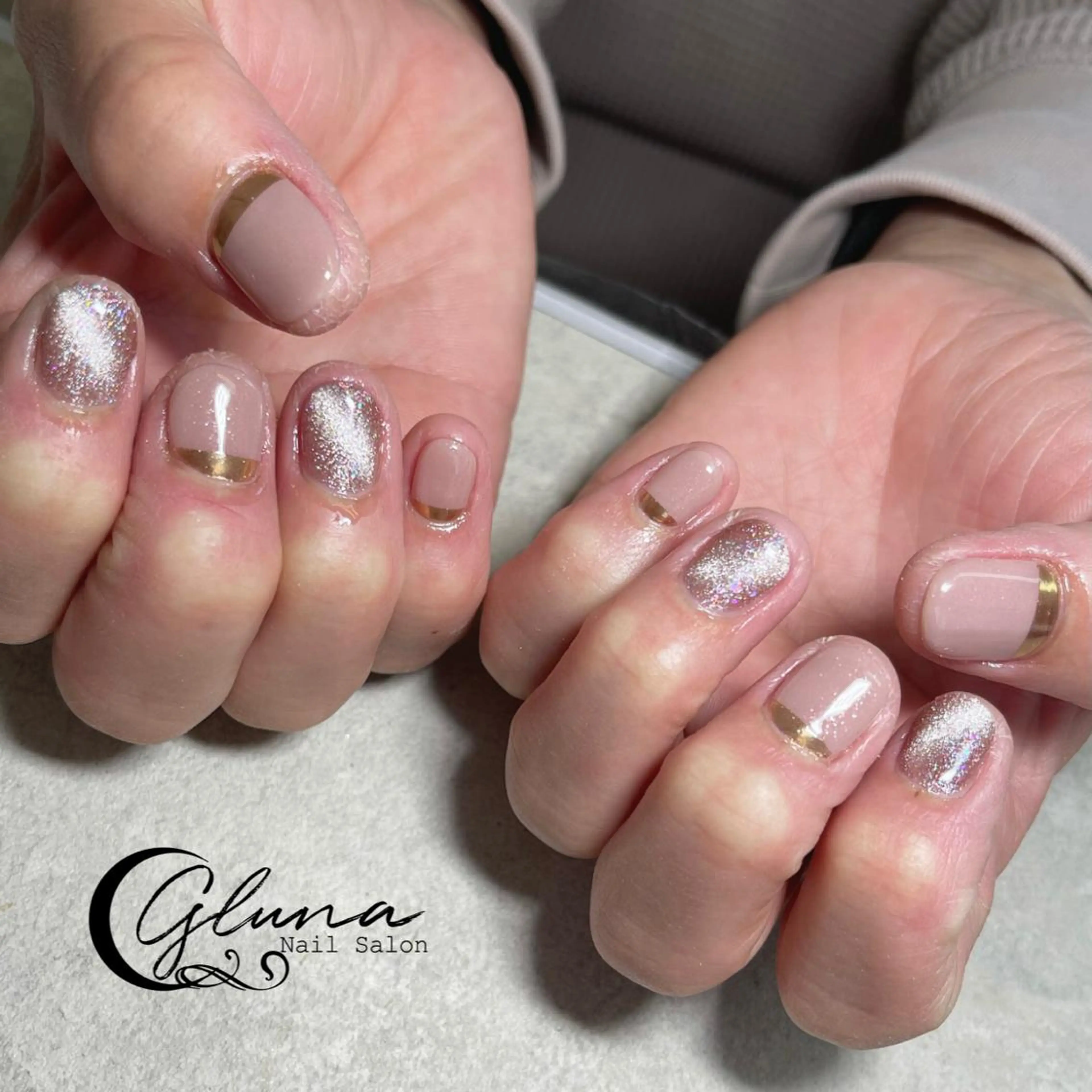 ネイル ハンドネイル gluna nailのネイルデザイン