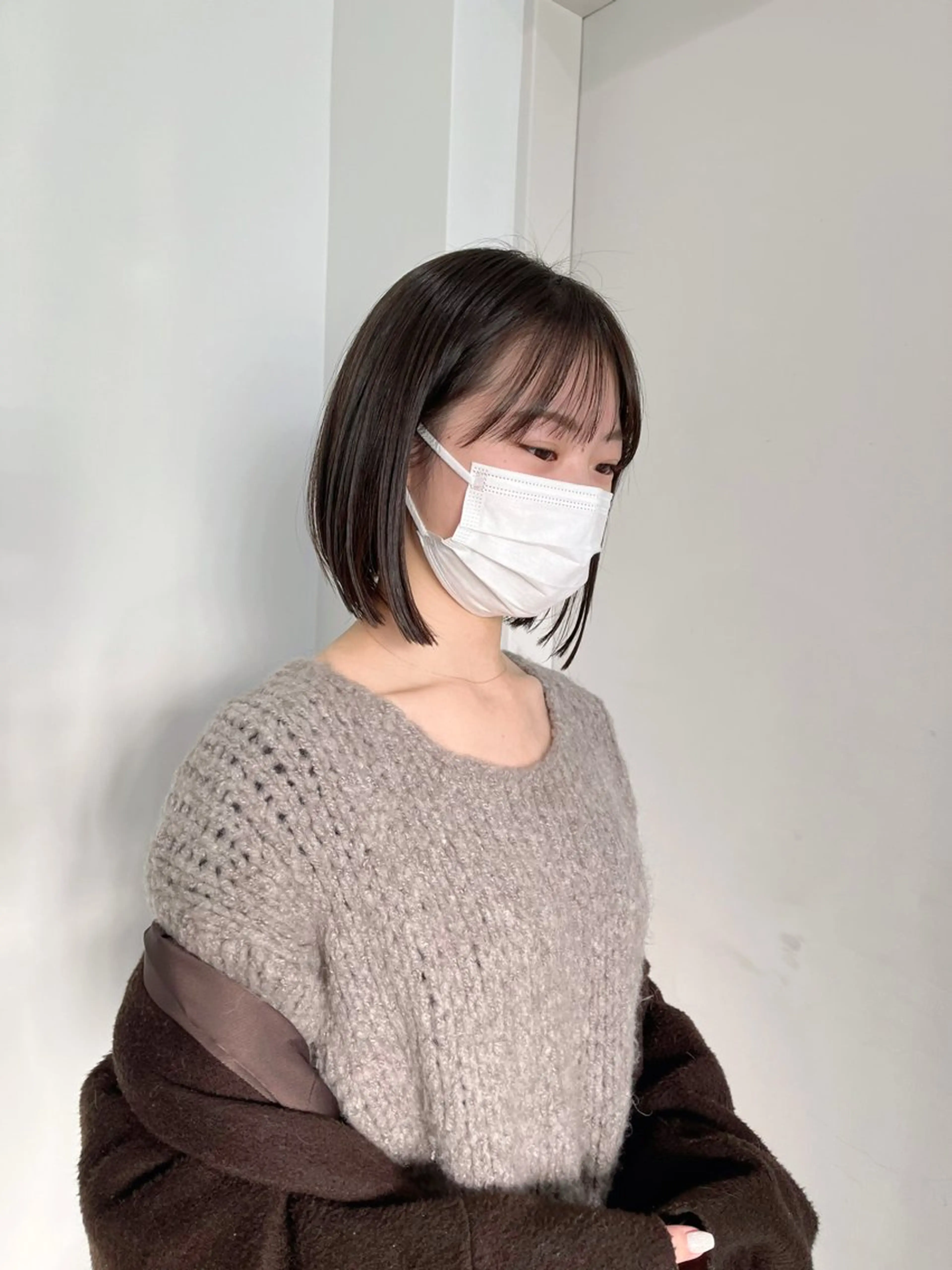 ショート 縮毛矯正/ハイトーン /パーマ/せき🧸のヘアスタイル