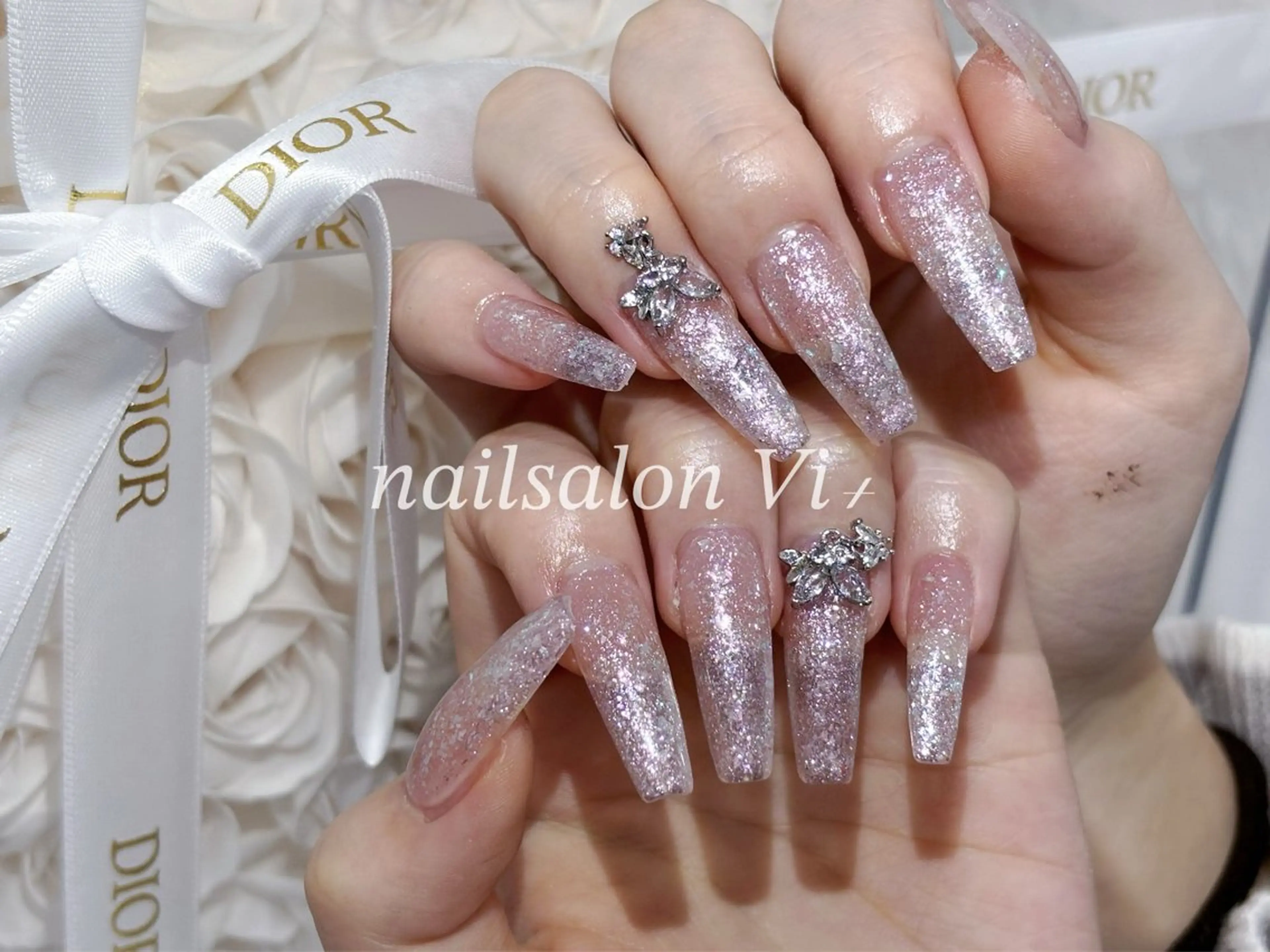 ネイル ハンドネイル Nailsalon Vi+ももか🩷のネイルデザイン