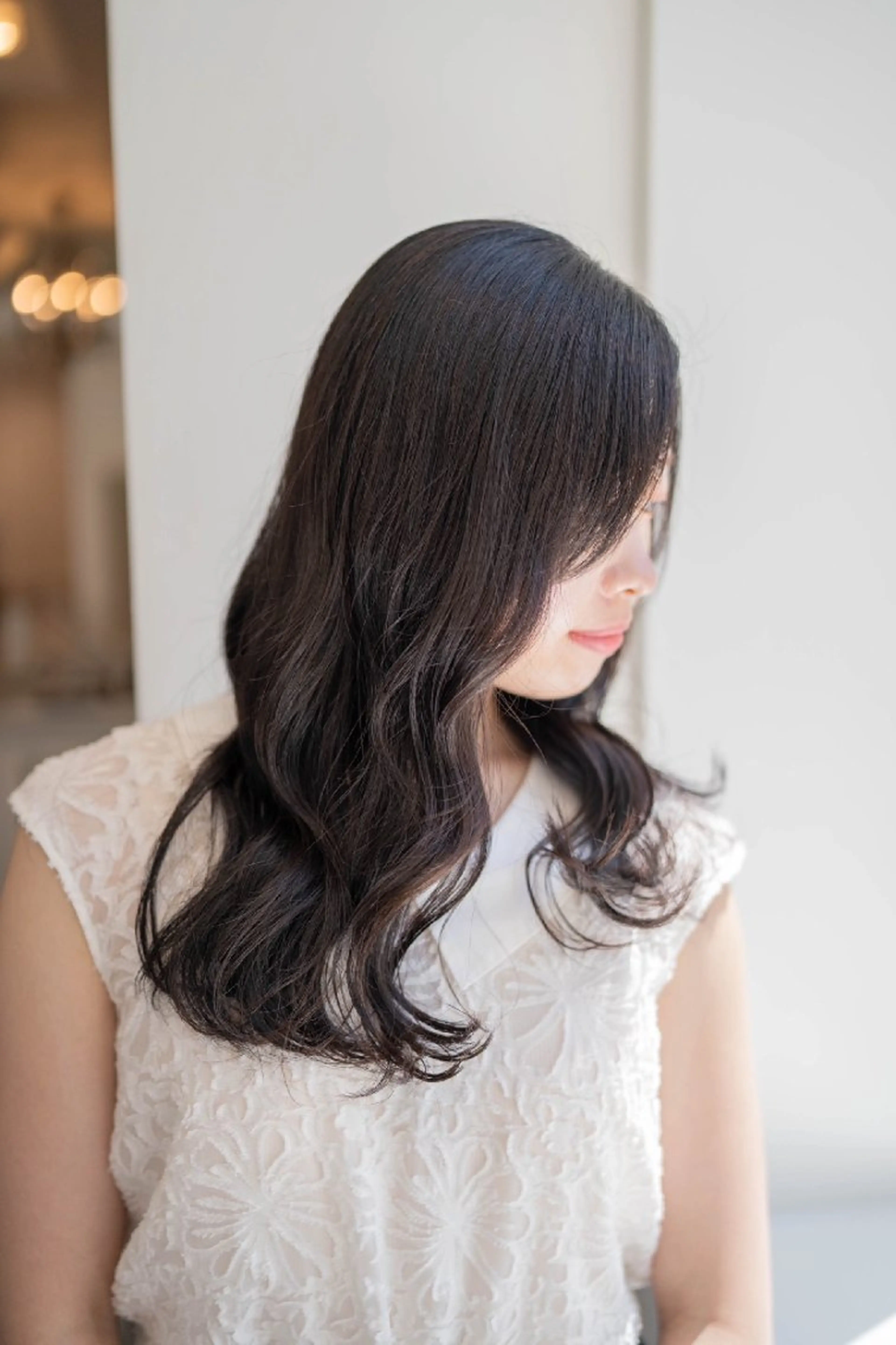 カラー ロング ヘアカラー トリートメント Lazo/ 原弥和子のヘアスタイル