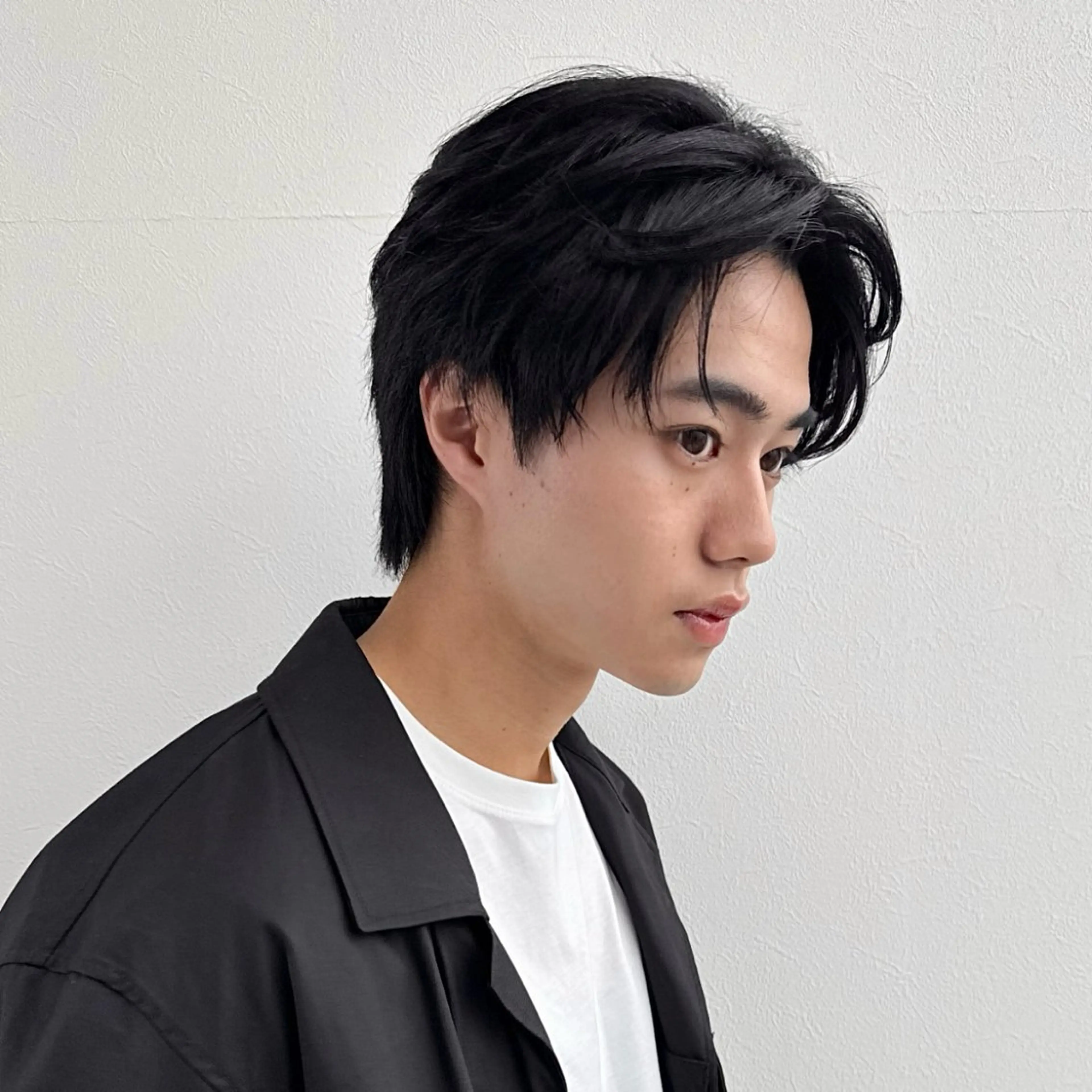 メンズ センターパート メンズショート カット 堀江将太朗/恵比寿/ メンズカットのヘアスタイル