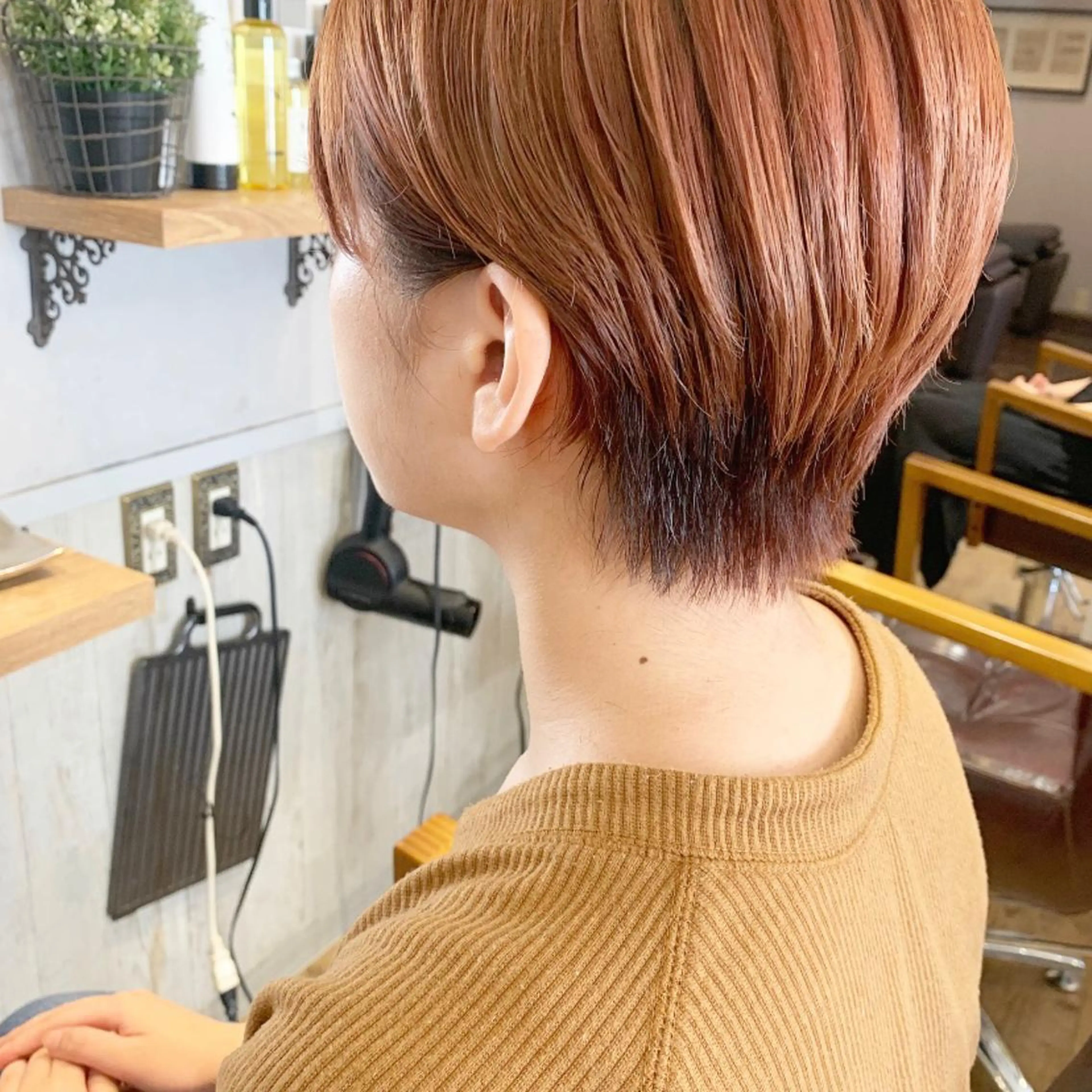 ショート カラー 代表🎀 ふわモテ愛 され髪🩷yumiのヘアスタイル