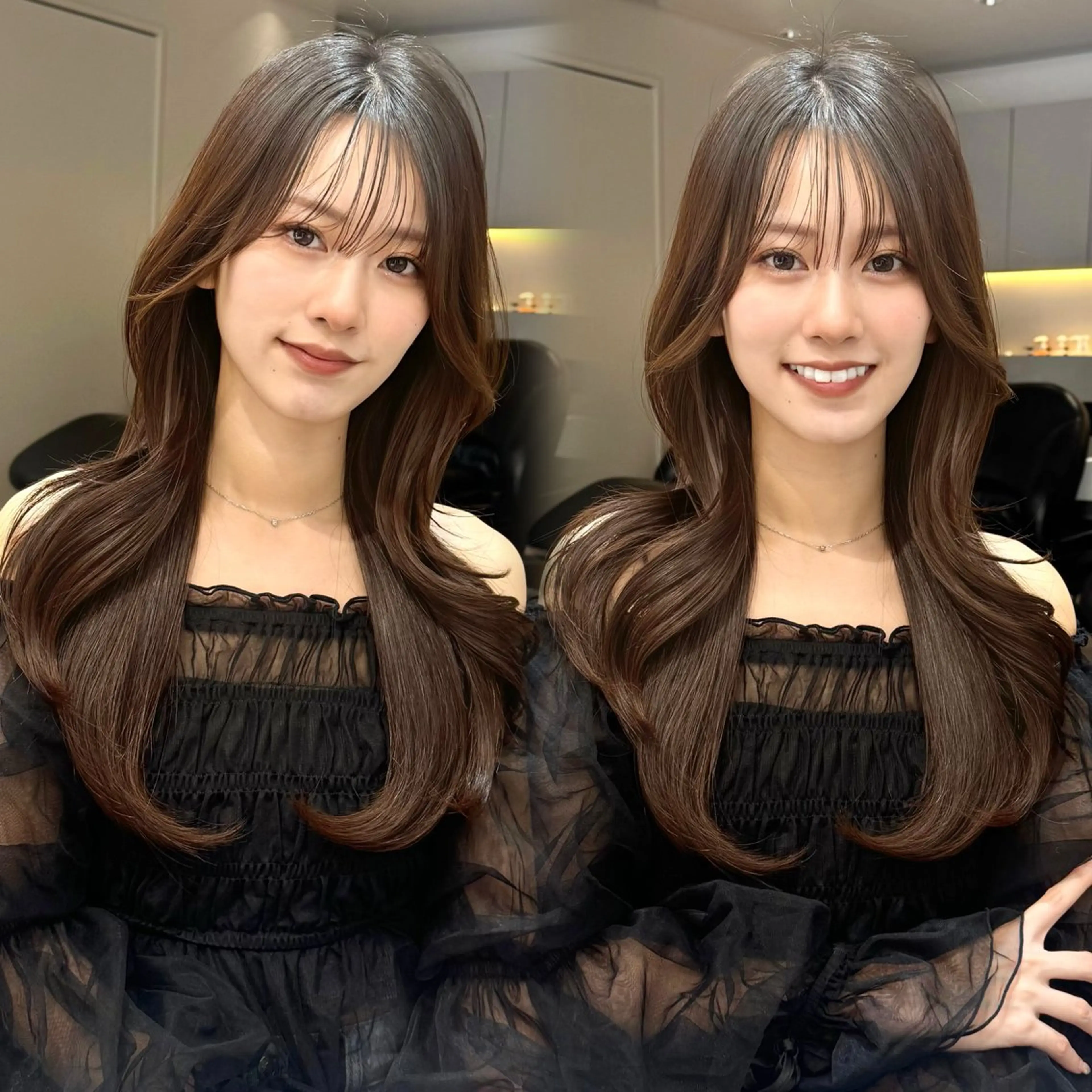 〔最上級ダメージケア〕カット+オイルカラー+ケラスターゼカクテルトリートメントの写真