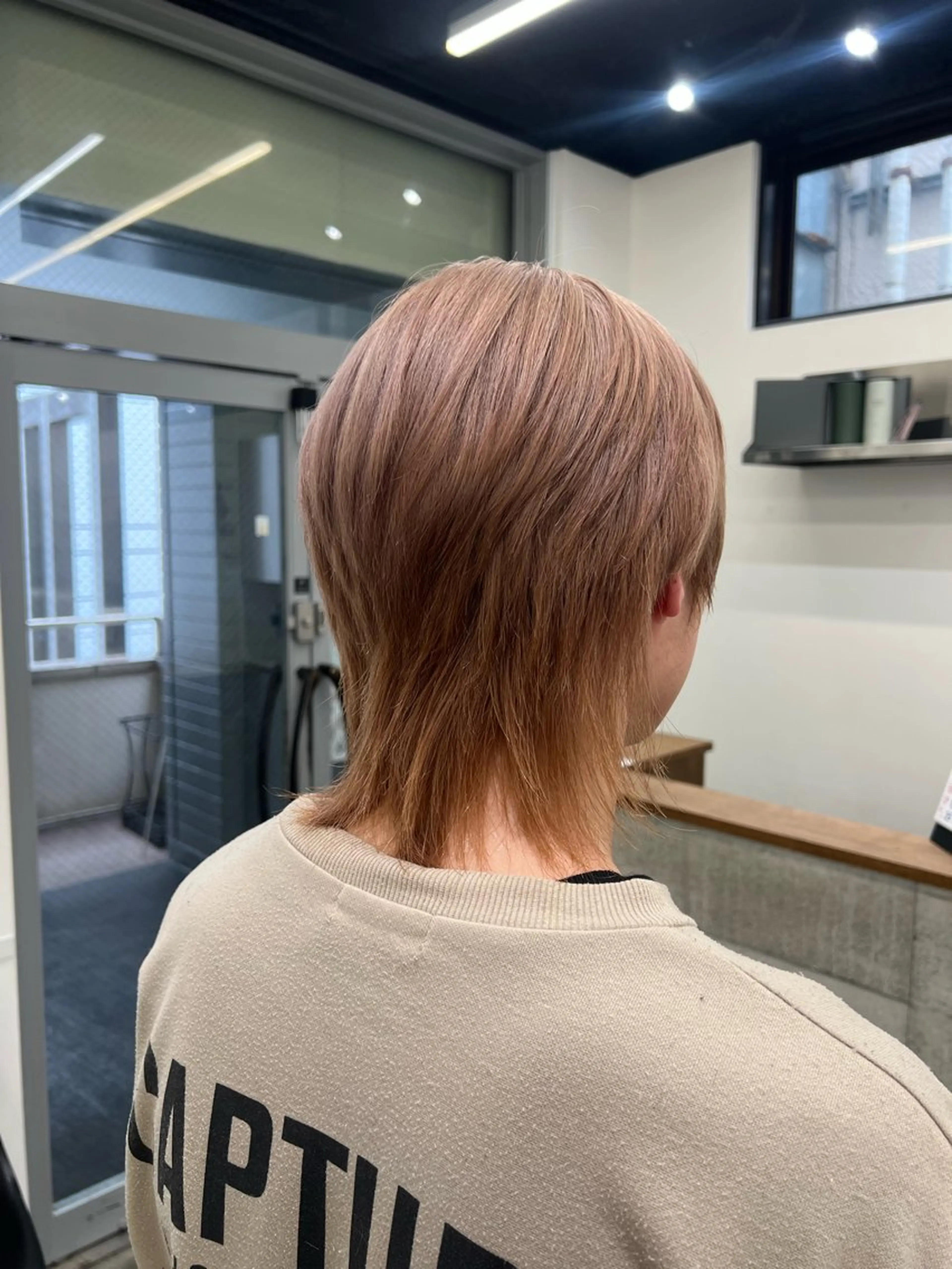 ショート カラー カット ヘアカラー ハイトーン/ウルフ/ ボブ/増田のヘアスタイル