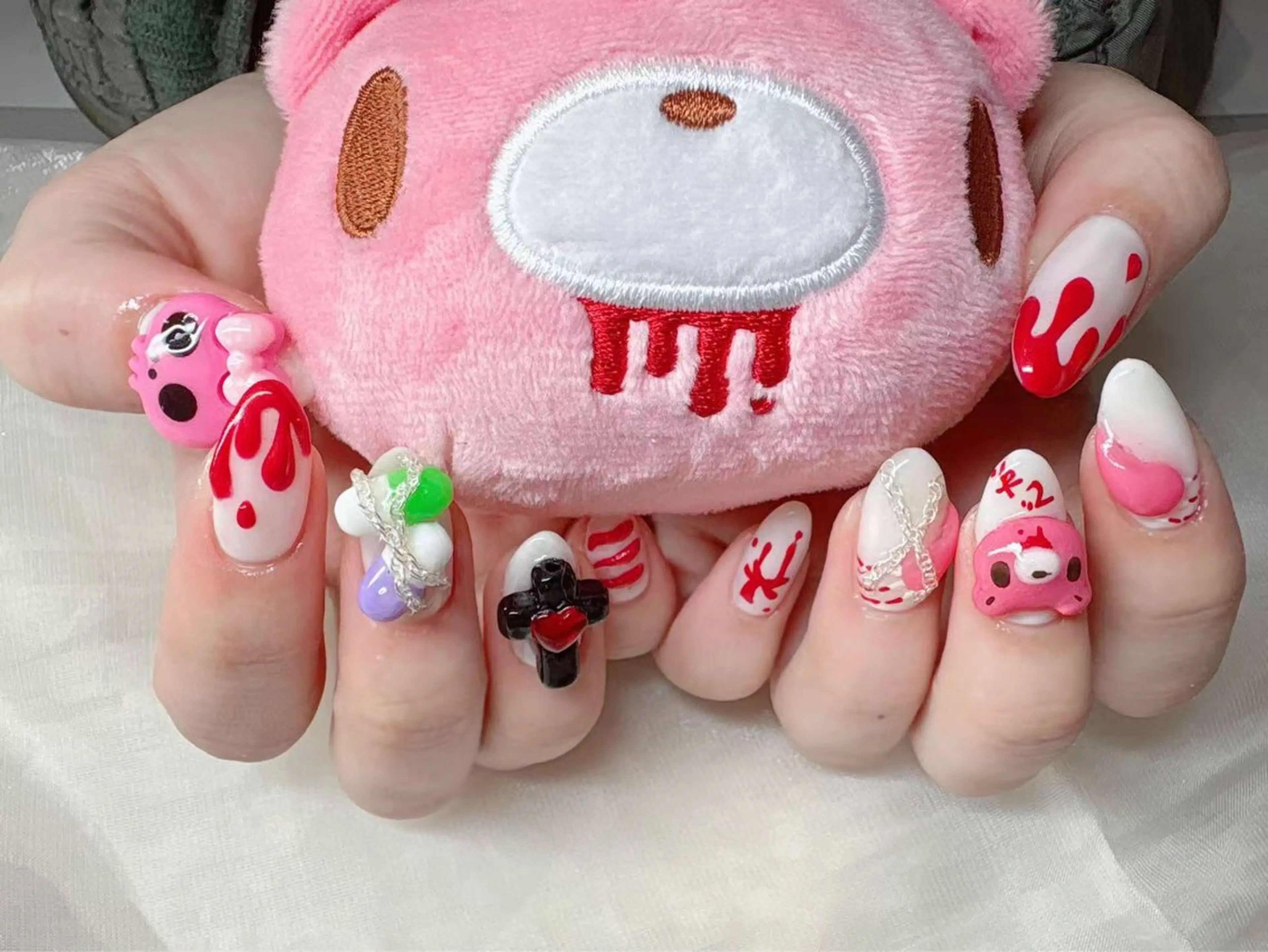 ネイル ハンドネイル 長さだし専門店 M2　rikaのネイルデザイン