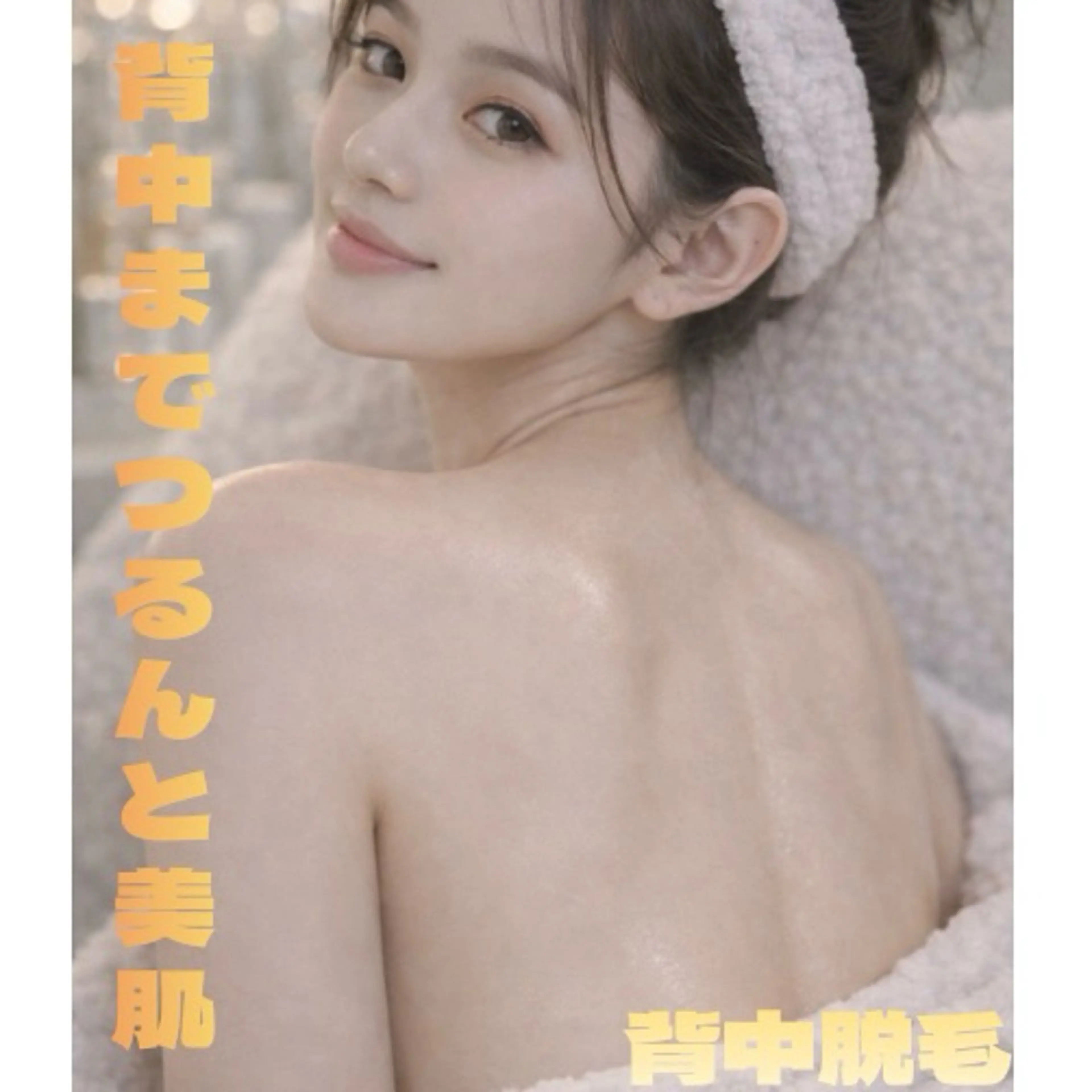 背中脱毛✨の写真