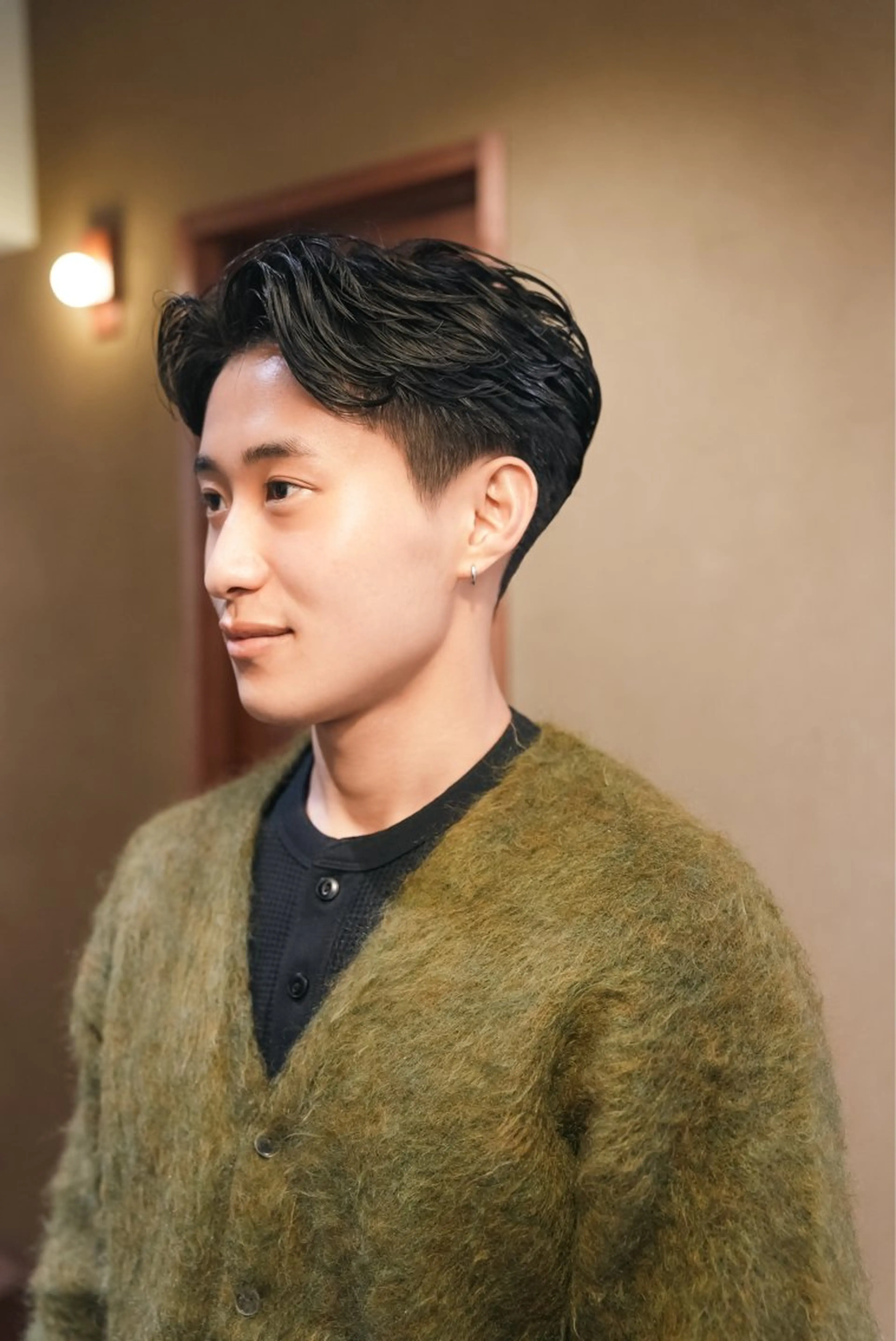 パーマ メンズ メンズ似合わせ タチカワユウキのヘアスタイル