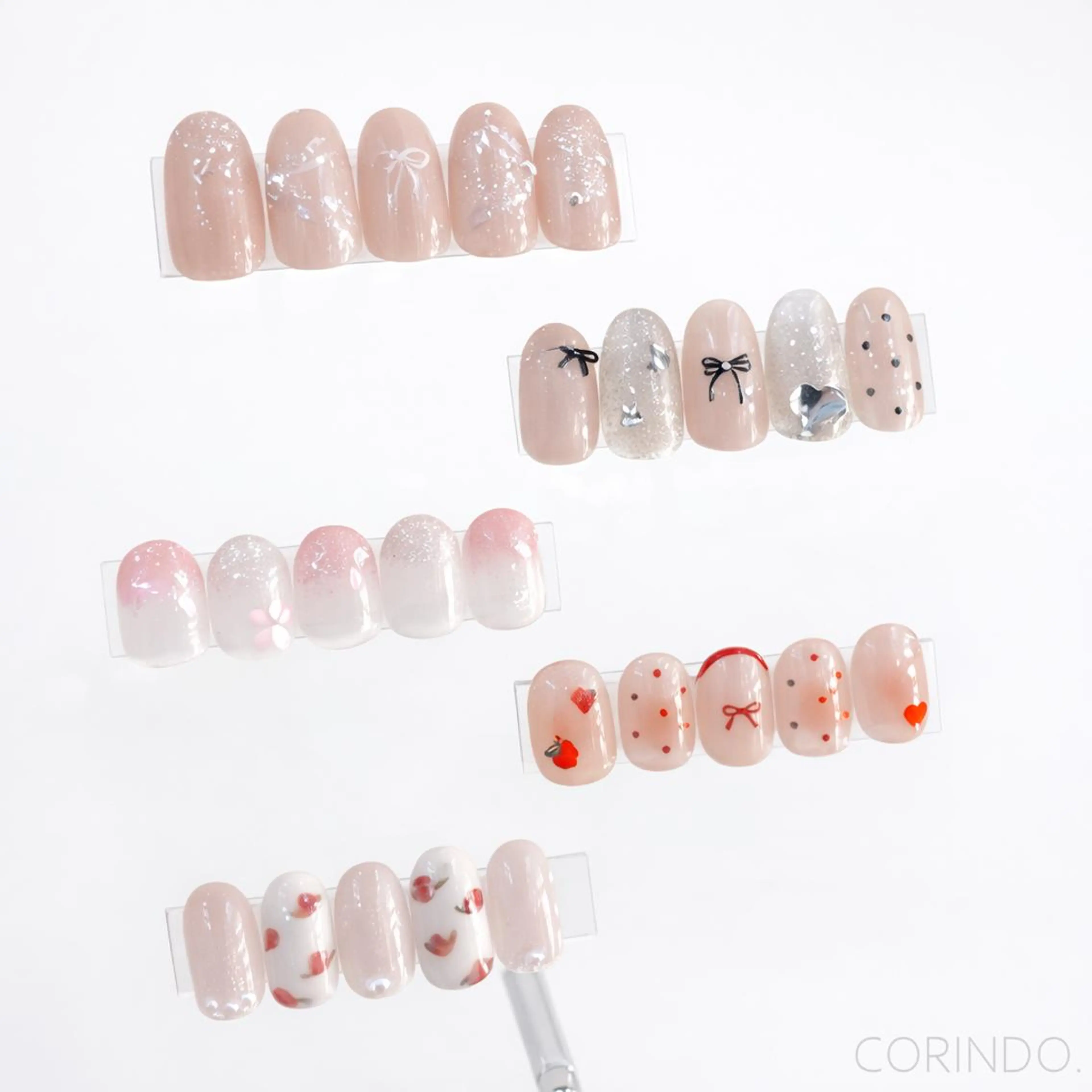 ジェルネイル【オフあり】🎀定額デザインネイル🎀💅HAND💅の写真