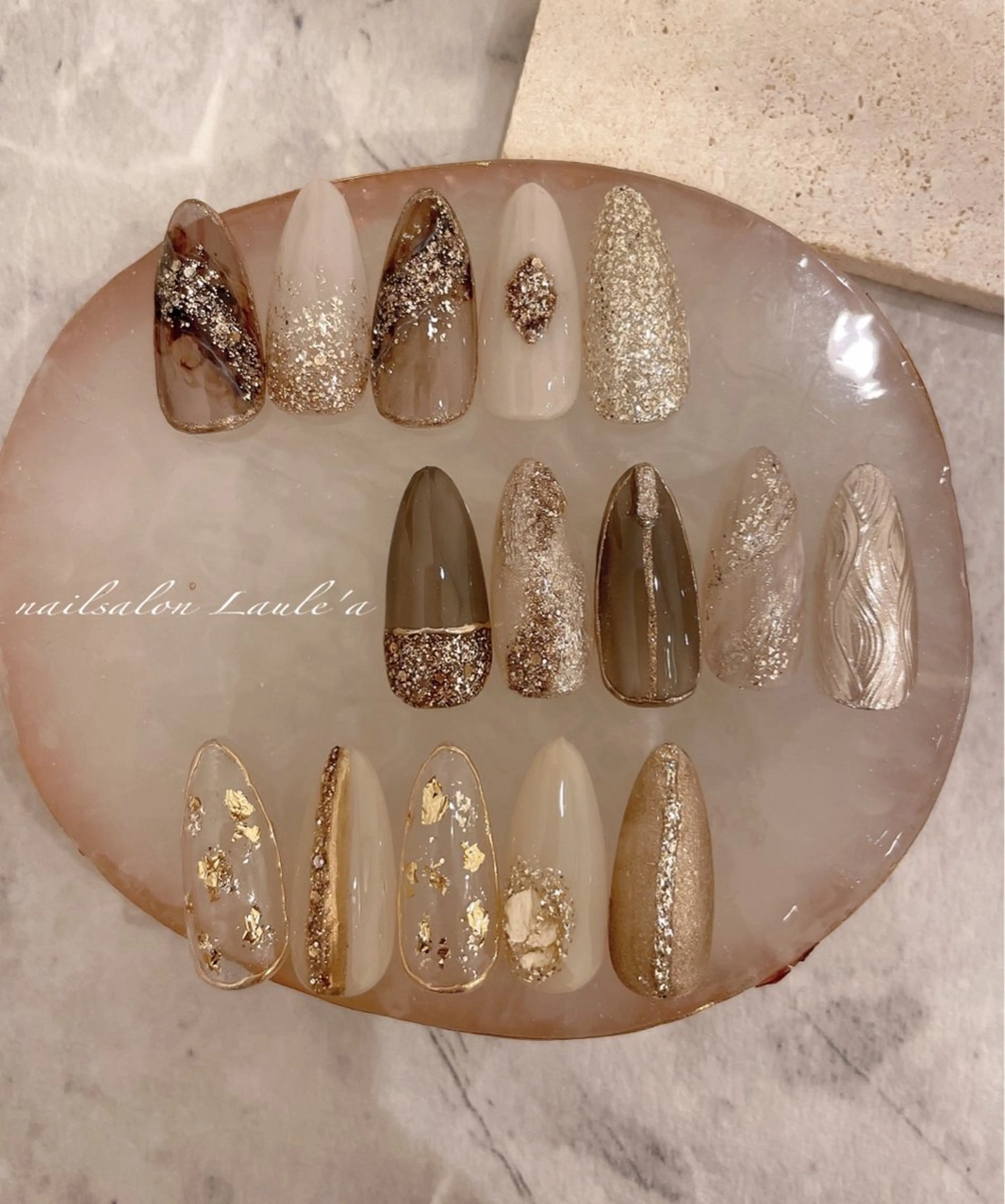 ネイル フットネイル nailsalon Laule'aのネイルデザイン