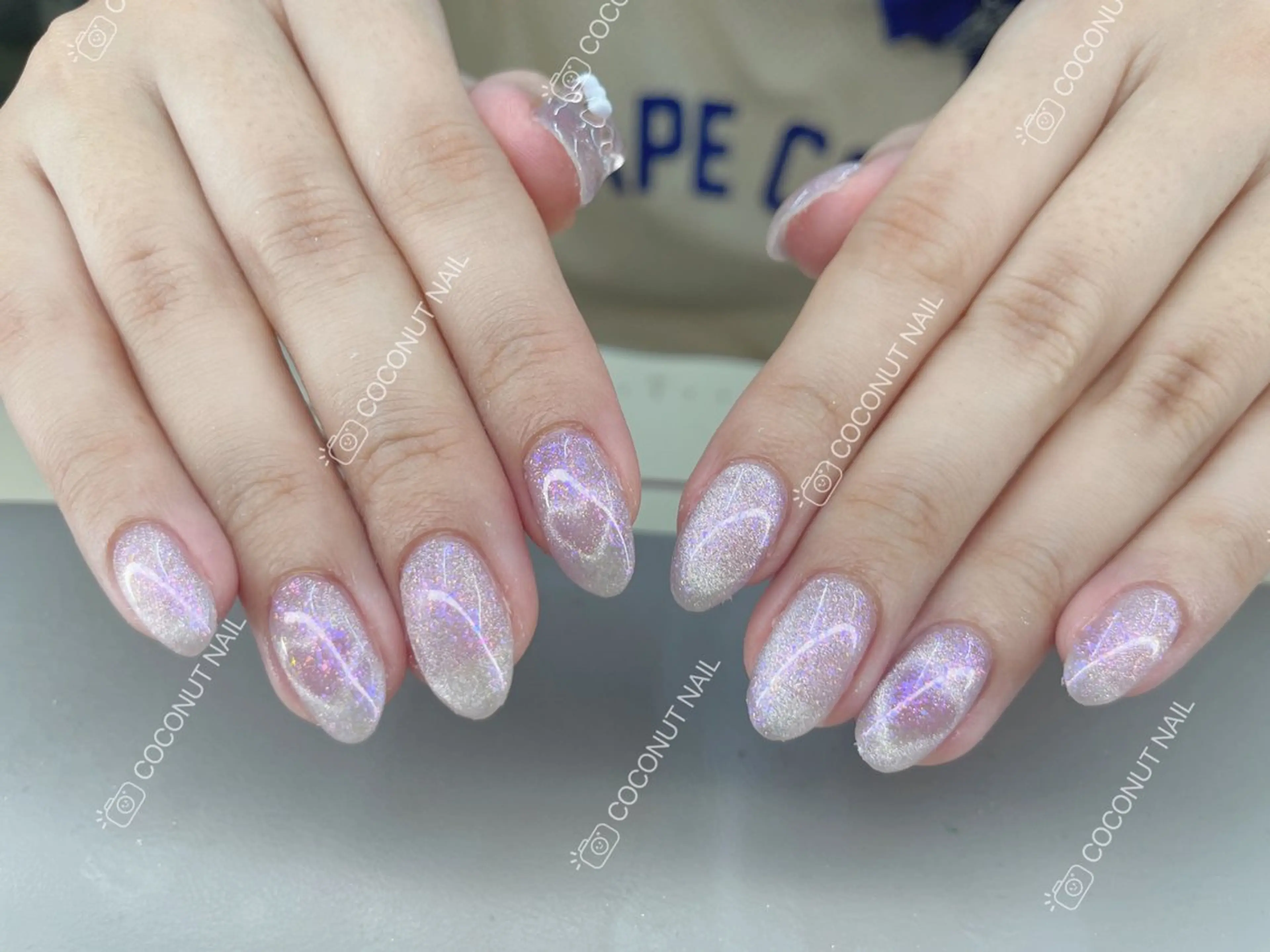 ネイル ハンドネイル 神田 ココナッツのネイルデザイン
