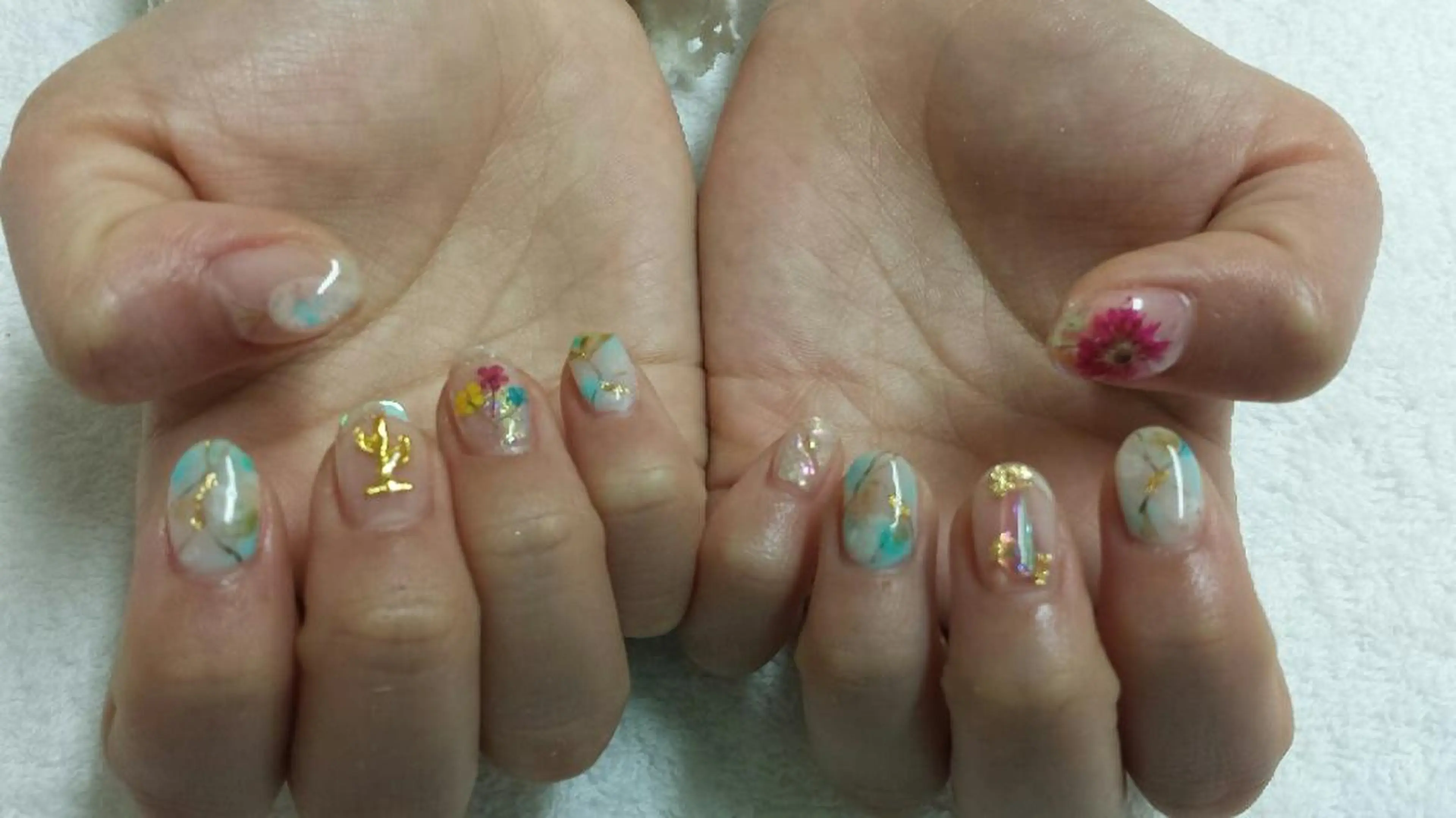 ネイル 河野ちえ (雑誌掲載サロン)のネイルデザイン