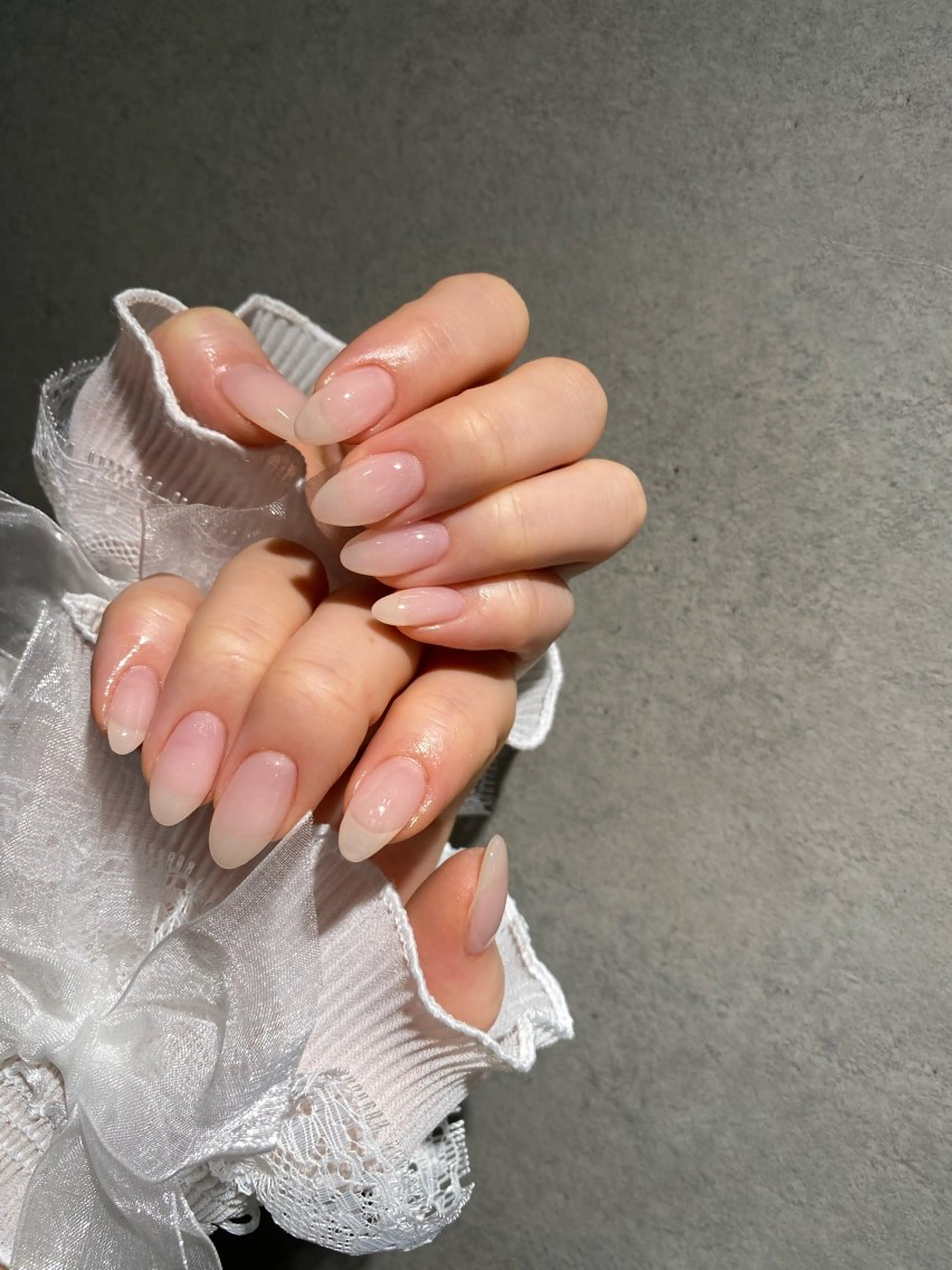 ネイル I-nailロング /ワンホン/キラキラのネイルデザイン