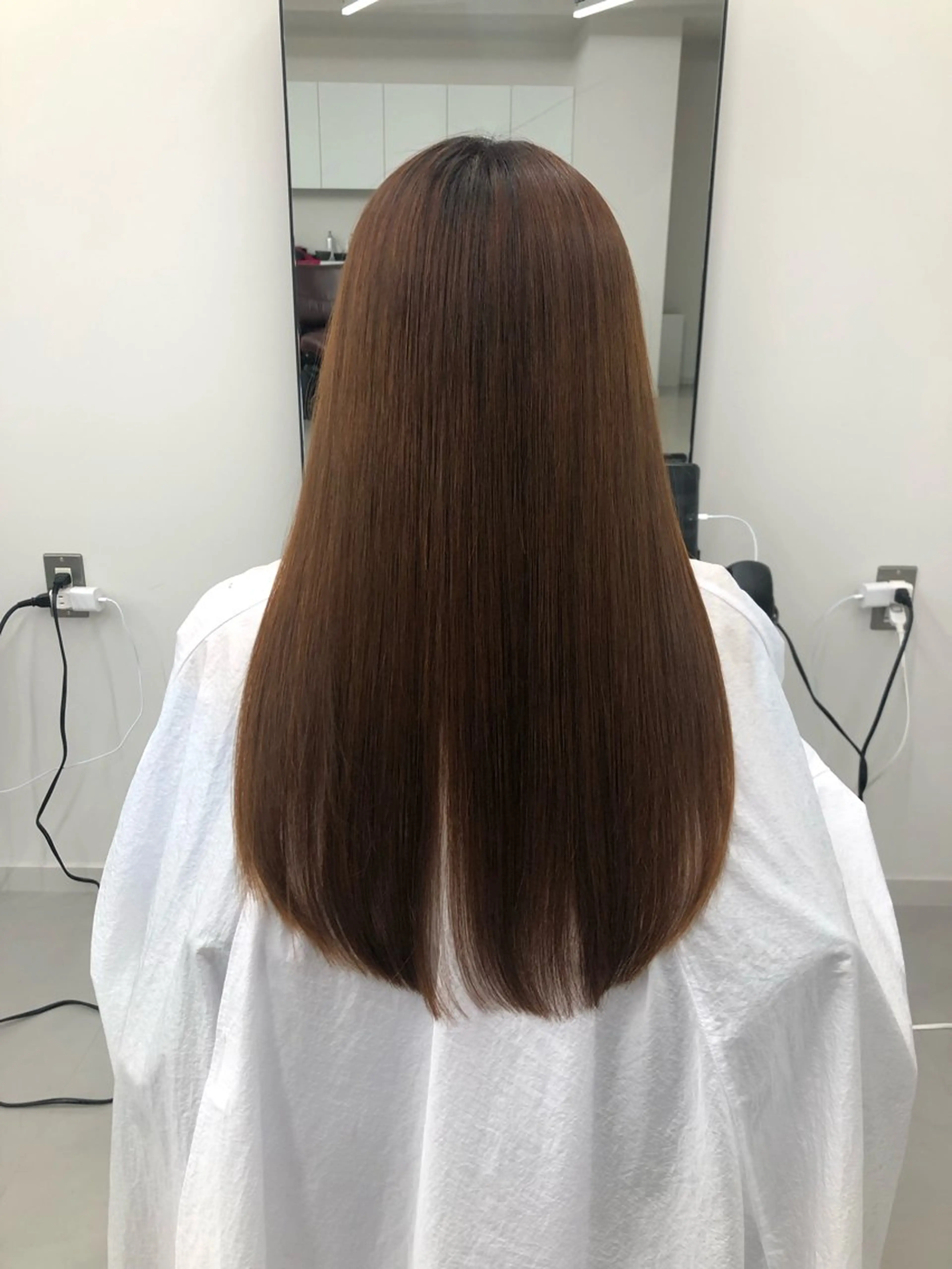 縮毛矯正 白鳥 リキのヘアスタイル