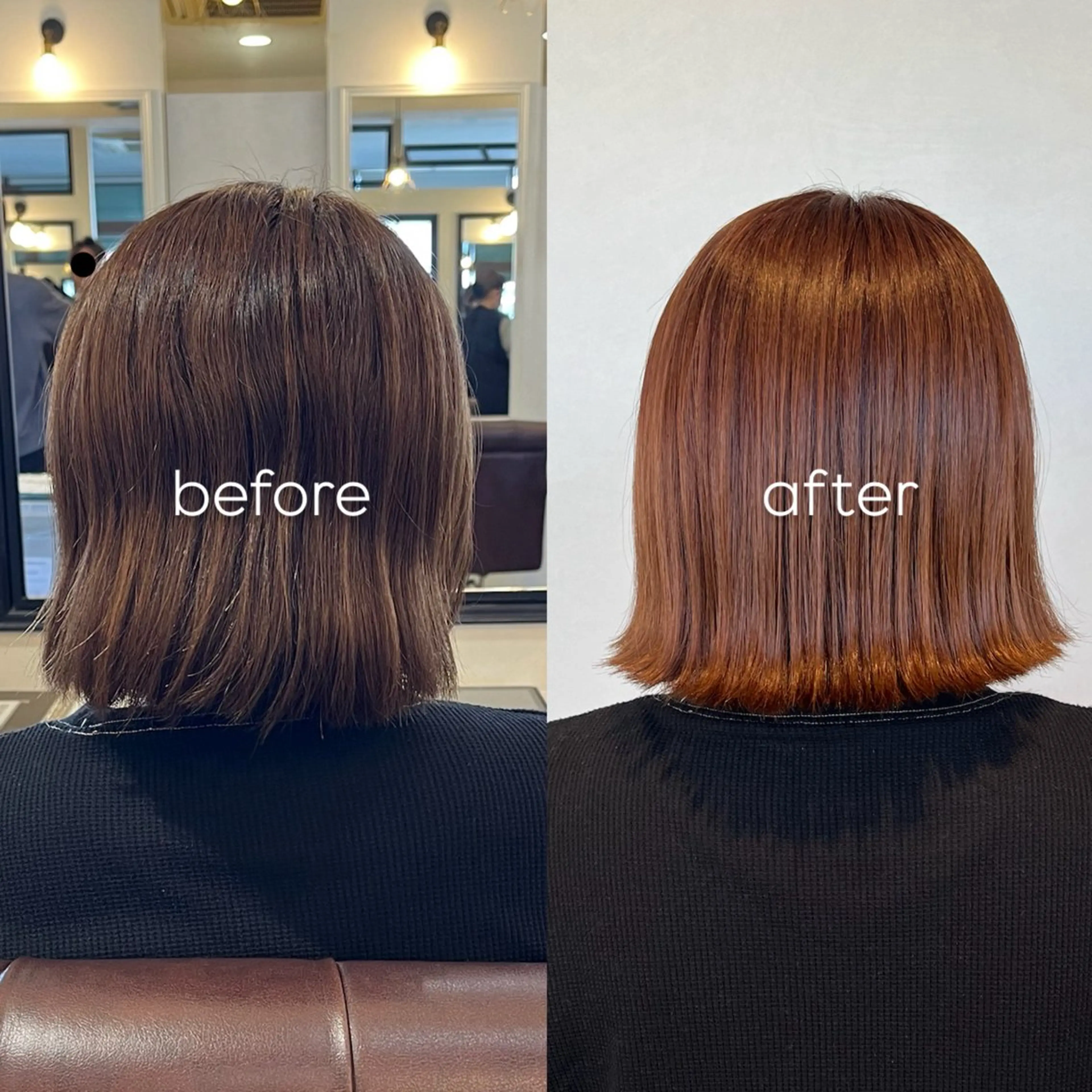 ミディアム カラー ヘアアレンジ ピンクカラー 山口 凜花のヘアスタイル