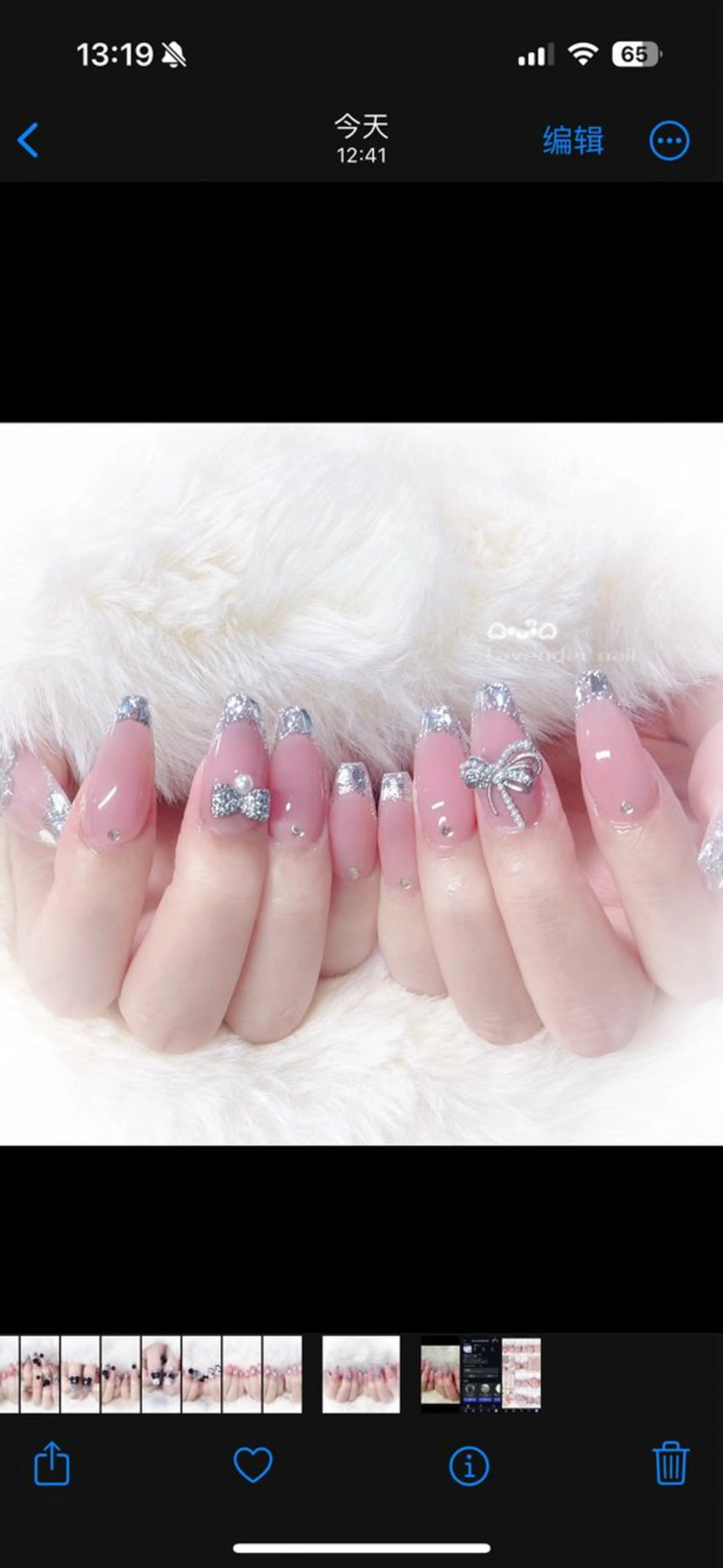 ネイル ハンドネイル Lavender nail·中島公園のネイルデザイン