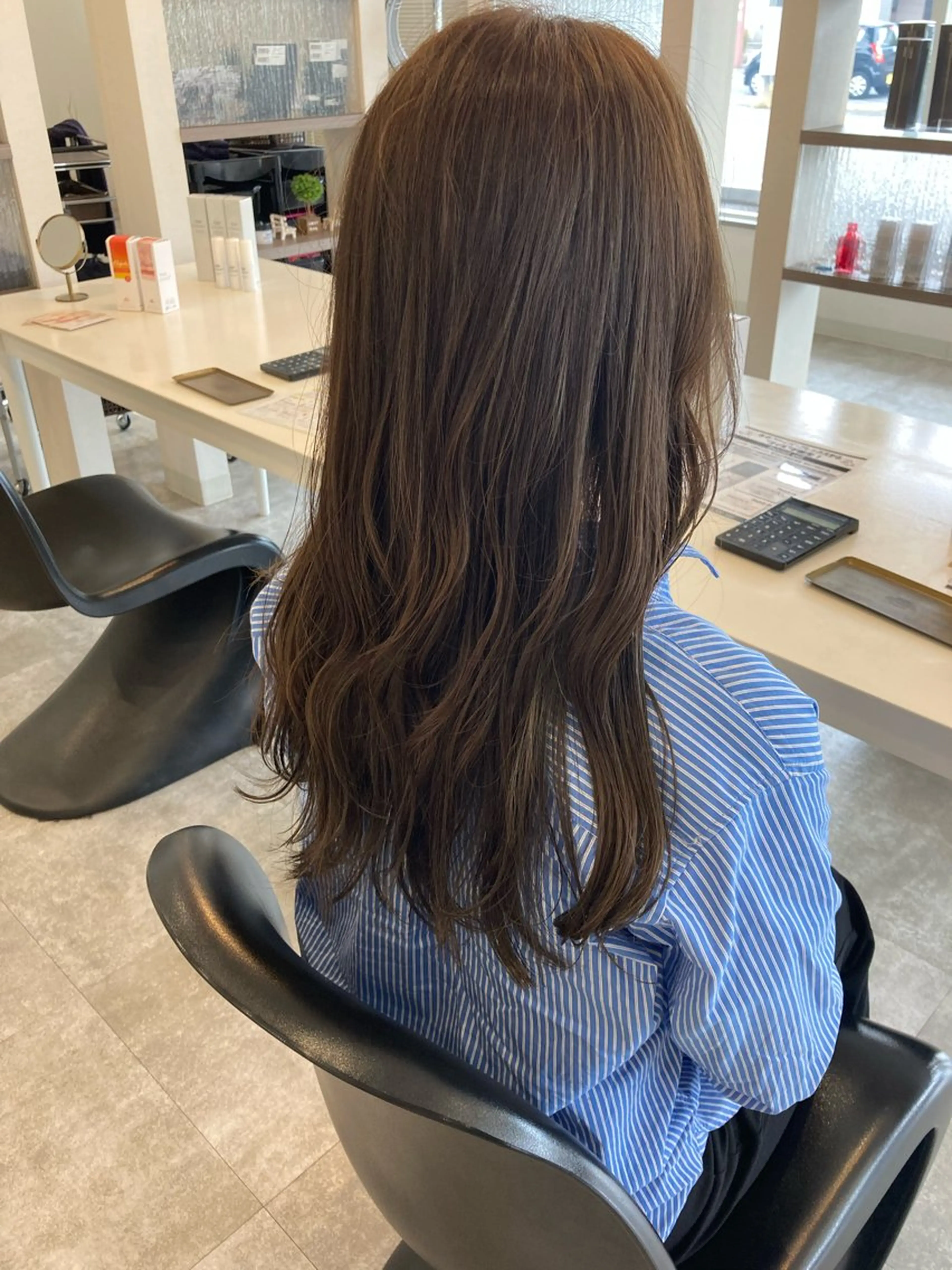 ロング カラー 星野 美沙のヘアスタイル