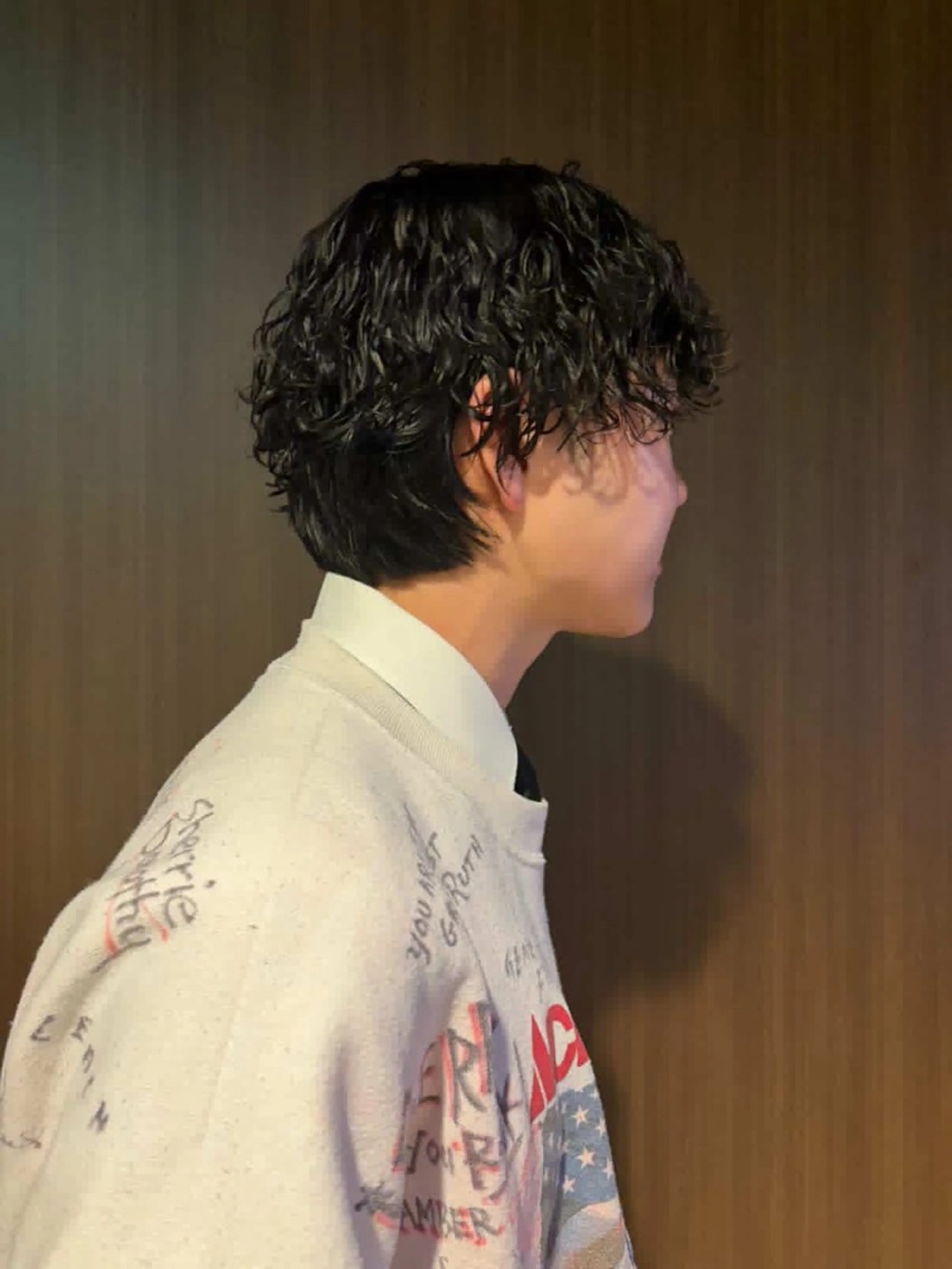 パーマ メンズ カット パーマ カ ズ サ ✴︎のヘアスタイル