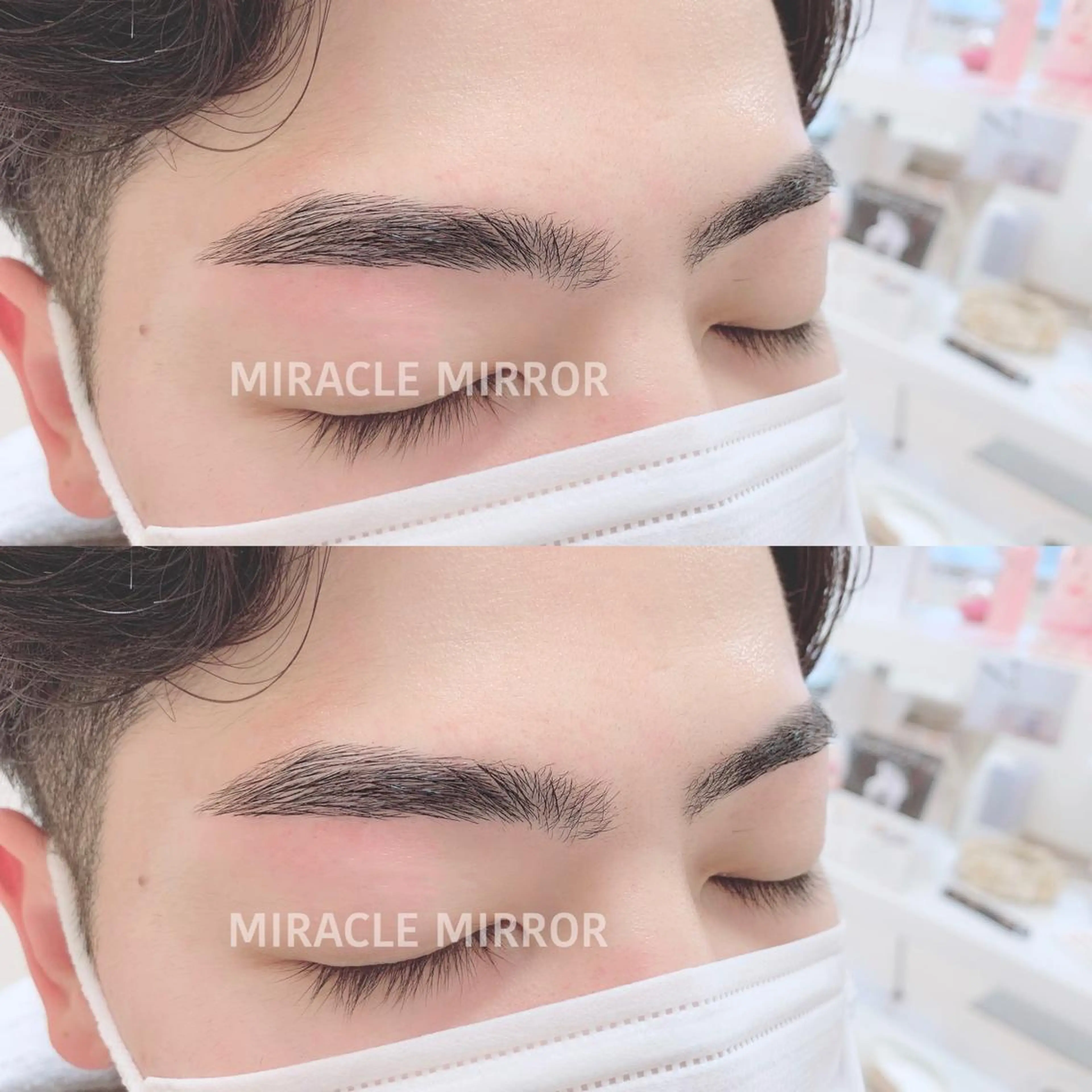 メンズ ミラクル ミラーのマツエク・マツパデザイン