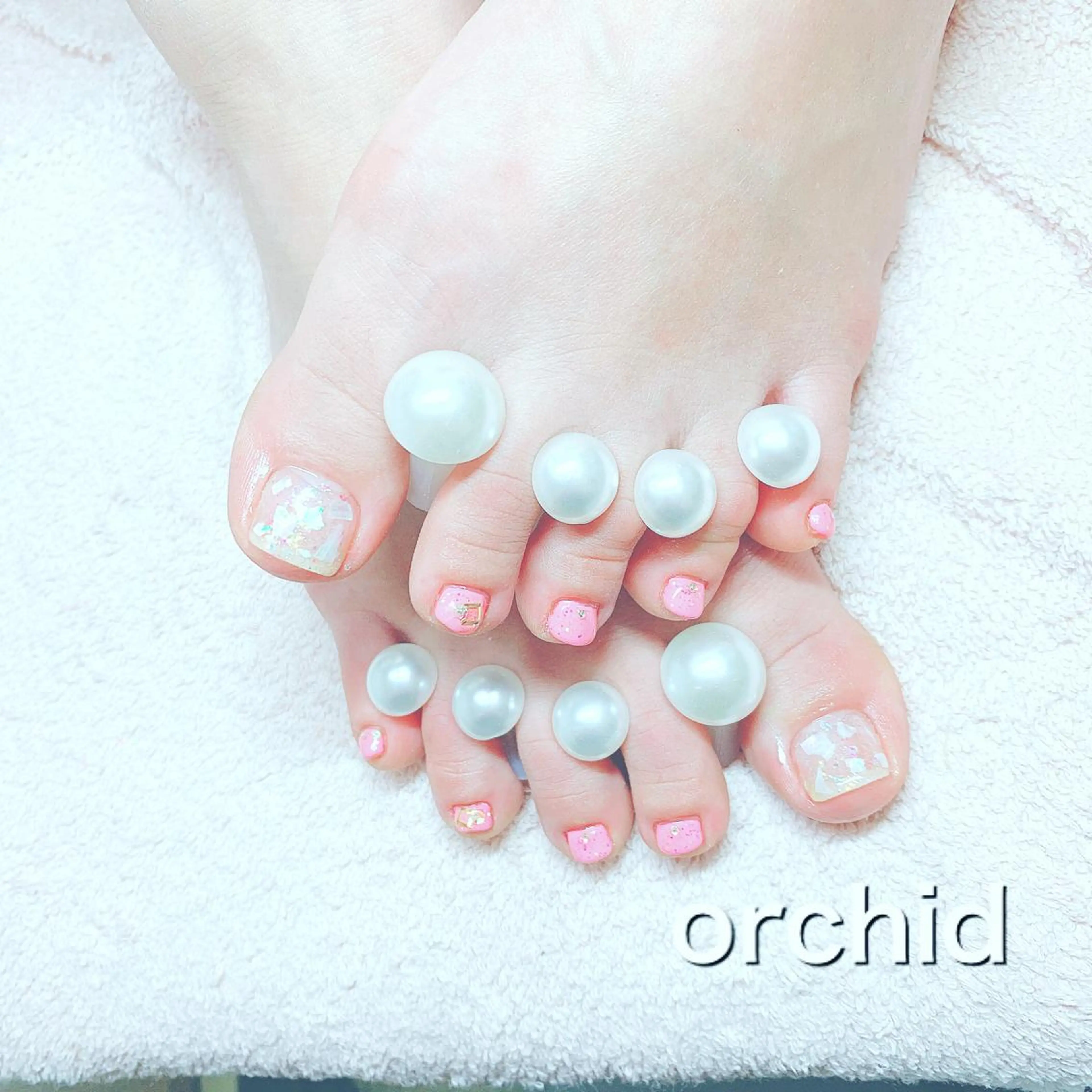 ネイル orchid ♡オーキッドのネイルデザイン