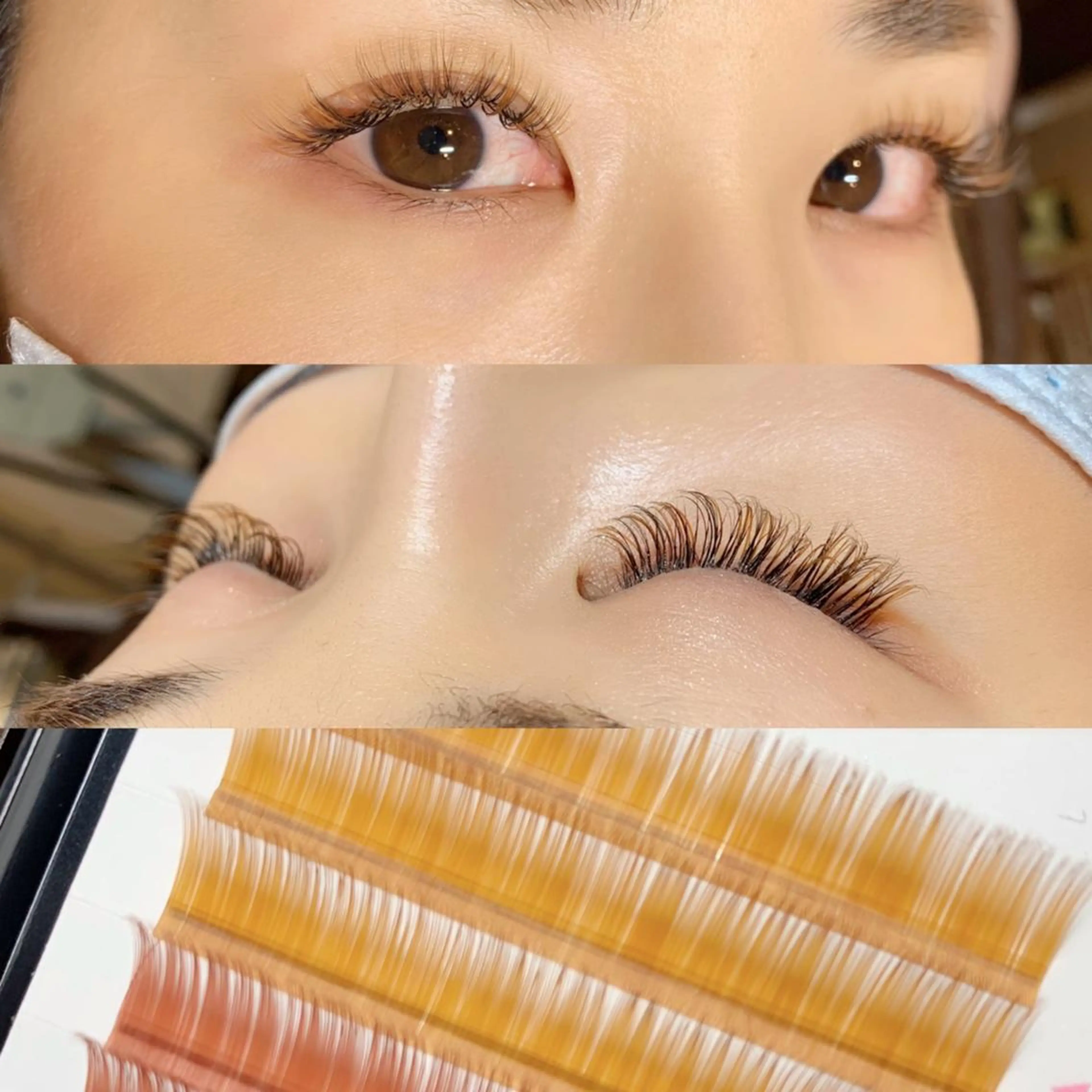 マツエク・マツパ Cカール カラーマツエク Dカール ゴージャス ボリュームラッシュ カタギリ　ユイ （アイリスト)のマツエク・マツパデザイン