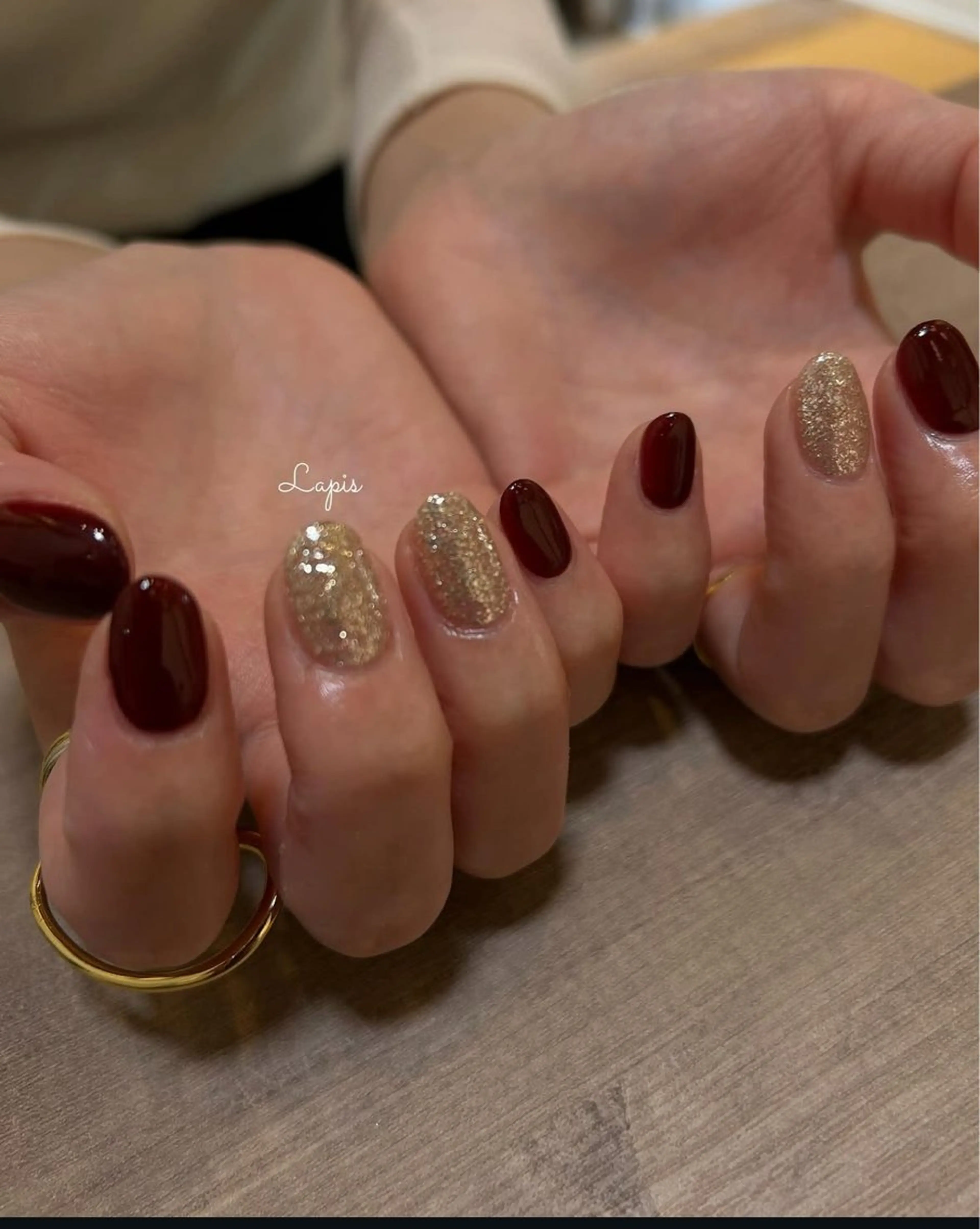 ネイル ハンドネイル Lapis *のネイルデザイン