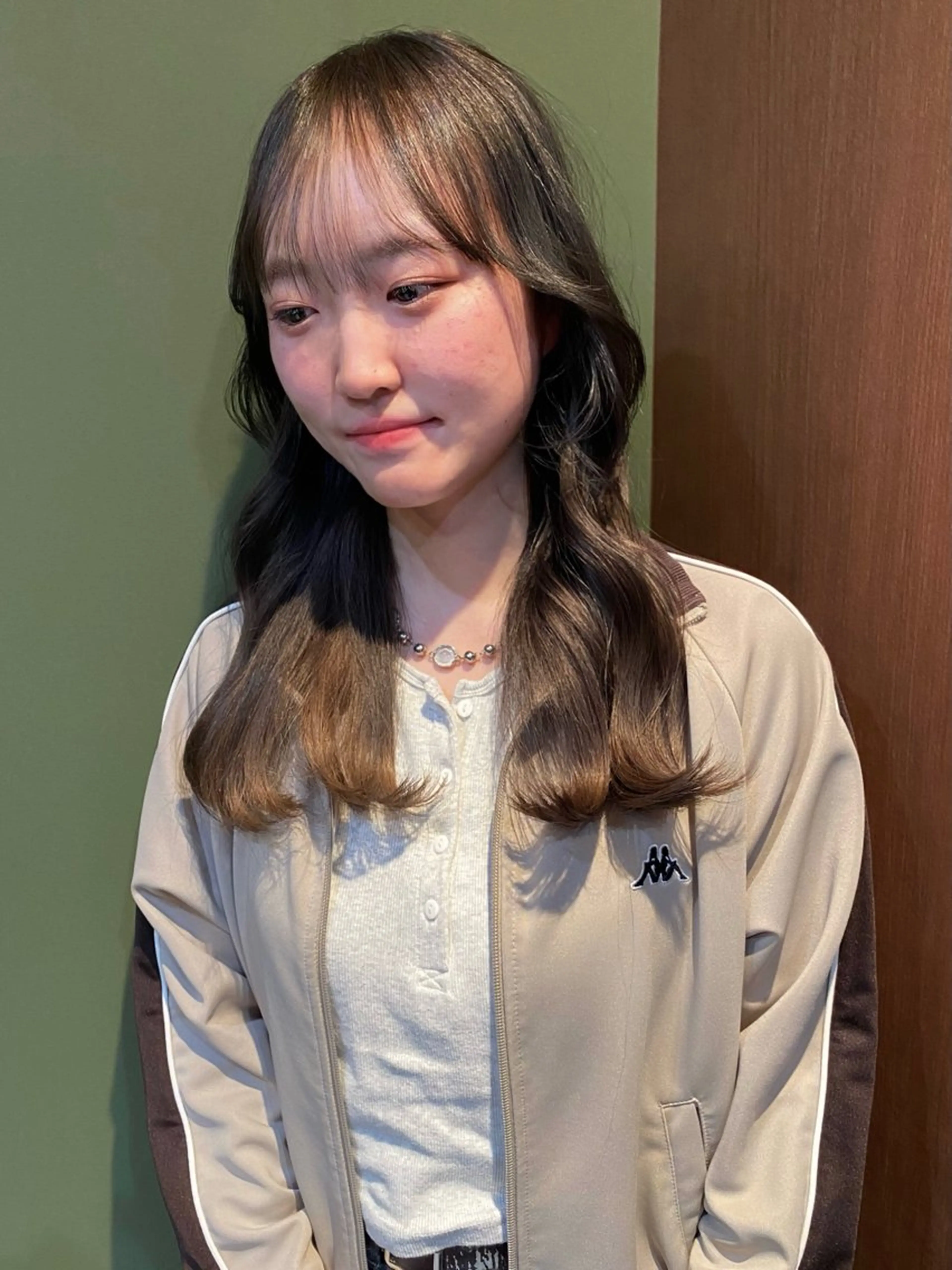 ミディアム カラー カット ヘアカラー トリートメント mai / linoah˚✧のヘアスタイル