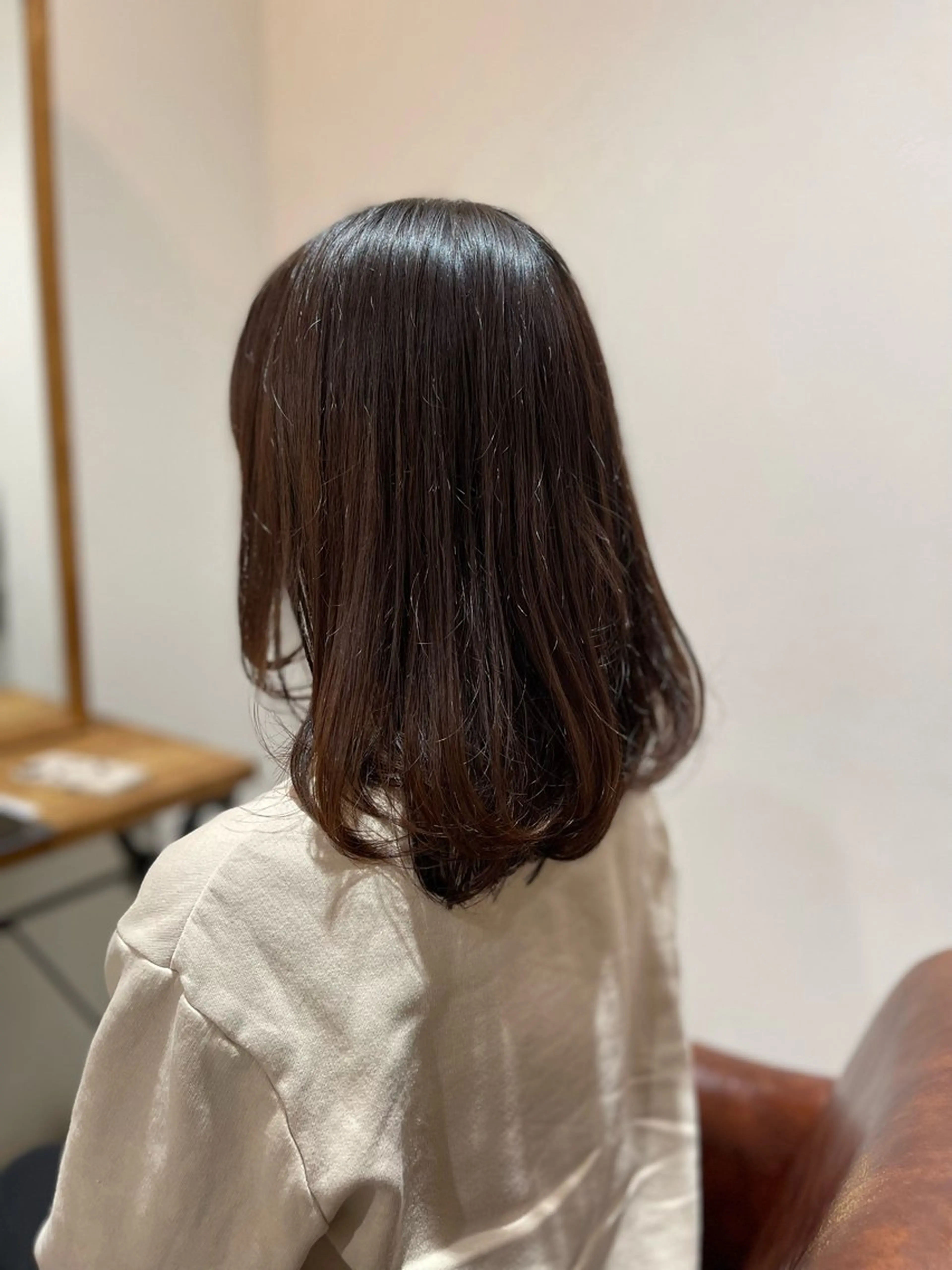 ミディアム 増田 夏季のヘアスタイル
