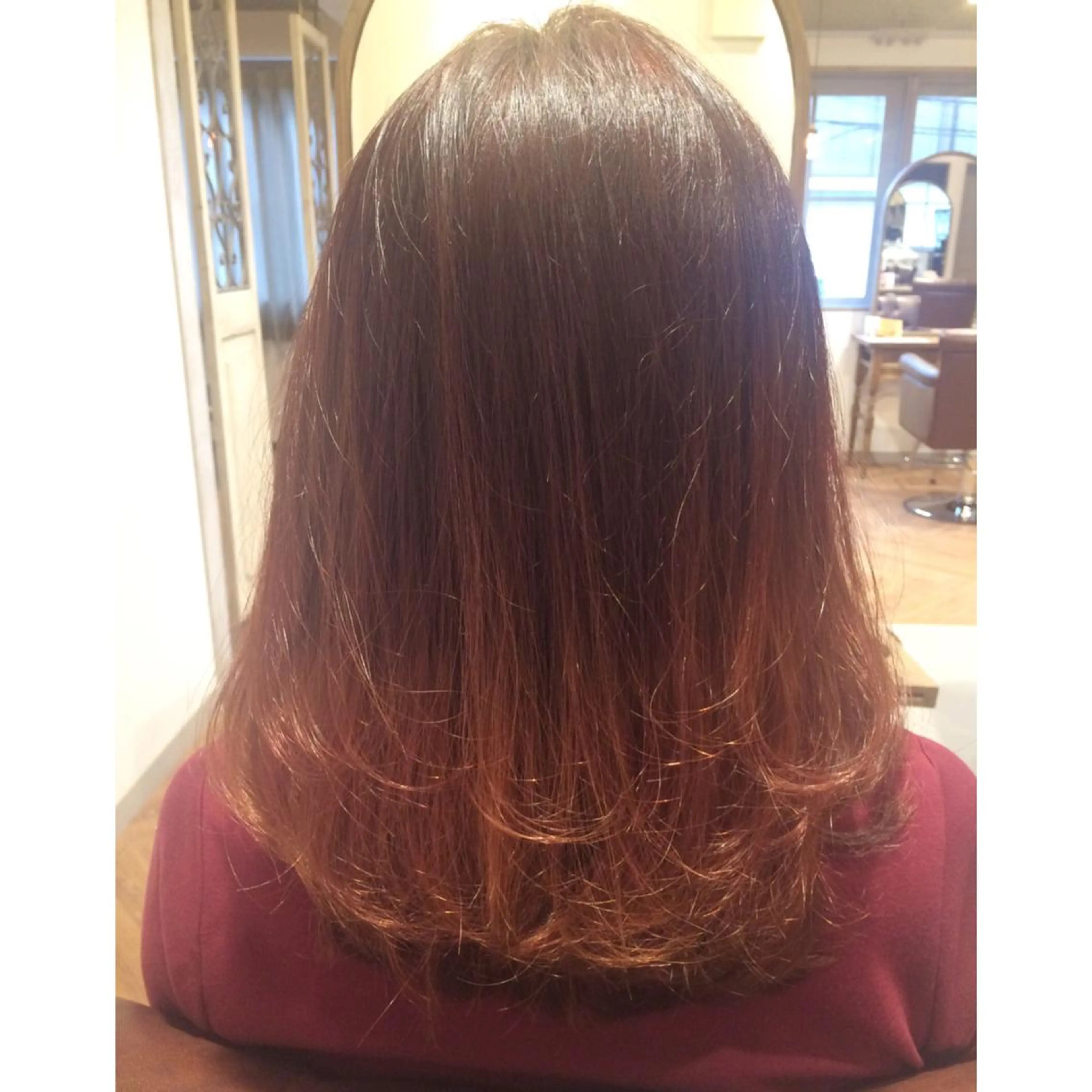 ショート ミディアム セミロング ロング カラー パーマ ヘアアレンジ 韓国♡ハイライト ♡YURIのヘアスタイル