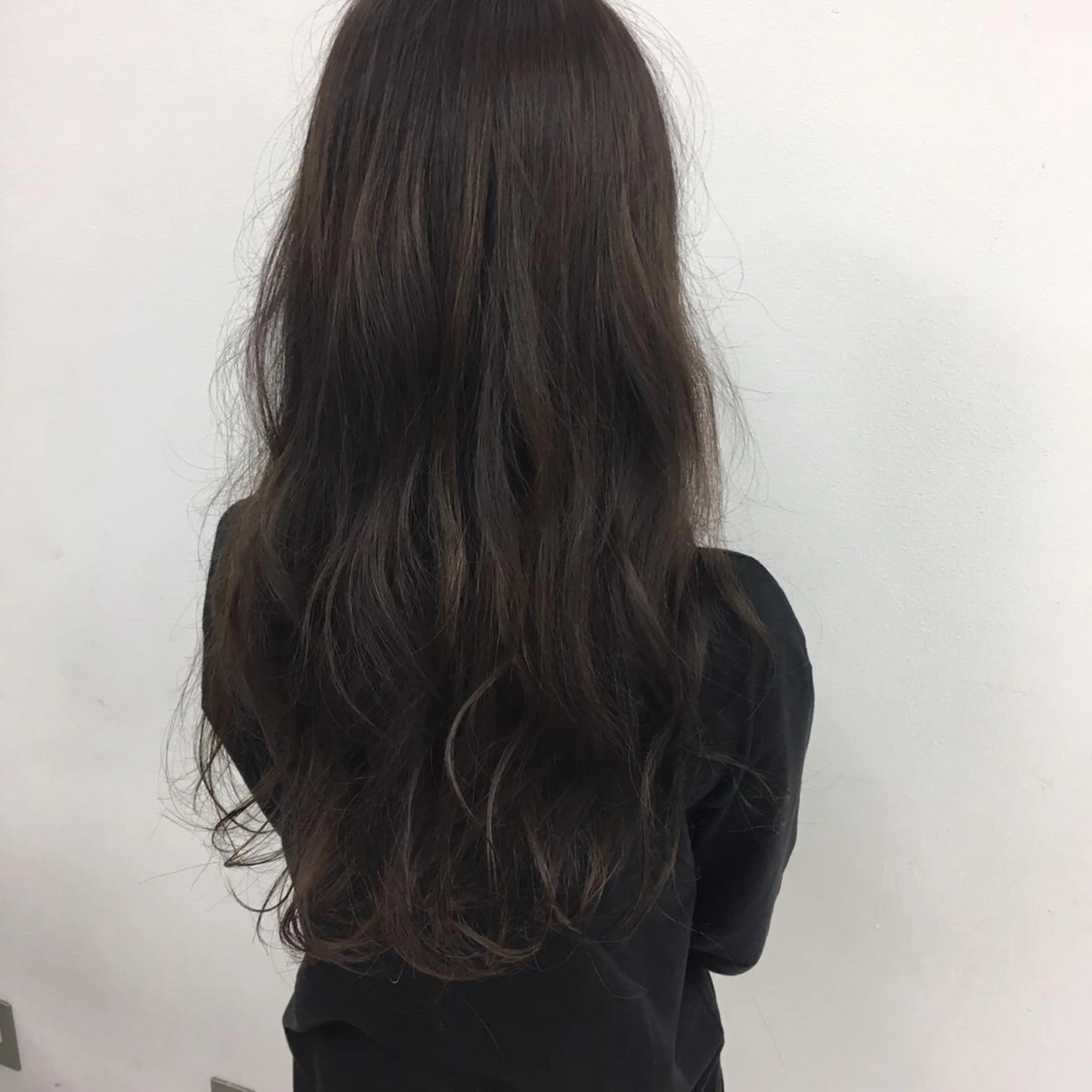 ロング カラー 韓国ヘア/レイヤー/ 🤍ayumuのヘアスタイル